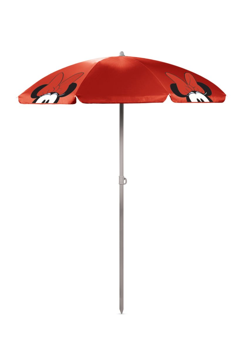 Minnie Mouse Red Portable Beach Umbrella