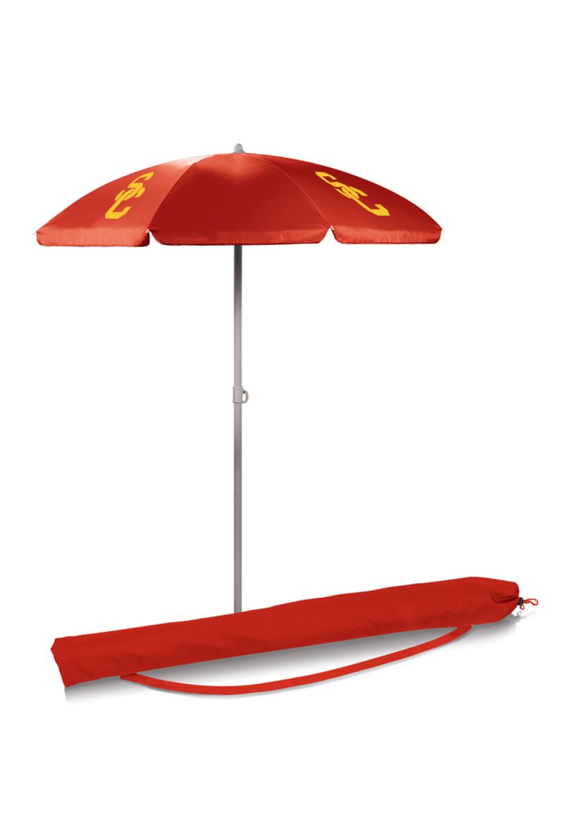 NCAA USC Trojans 5.5 Foot Portable Beach Umbrella