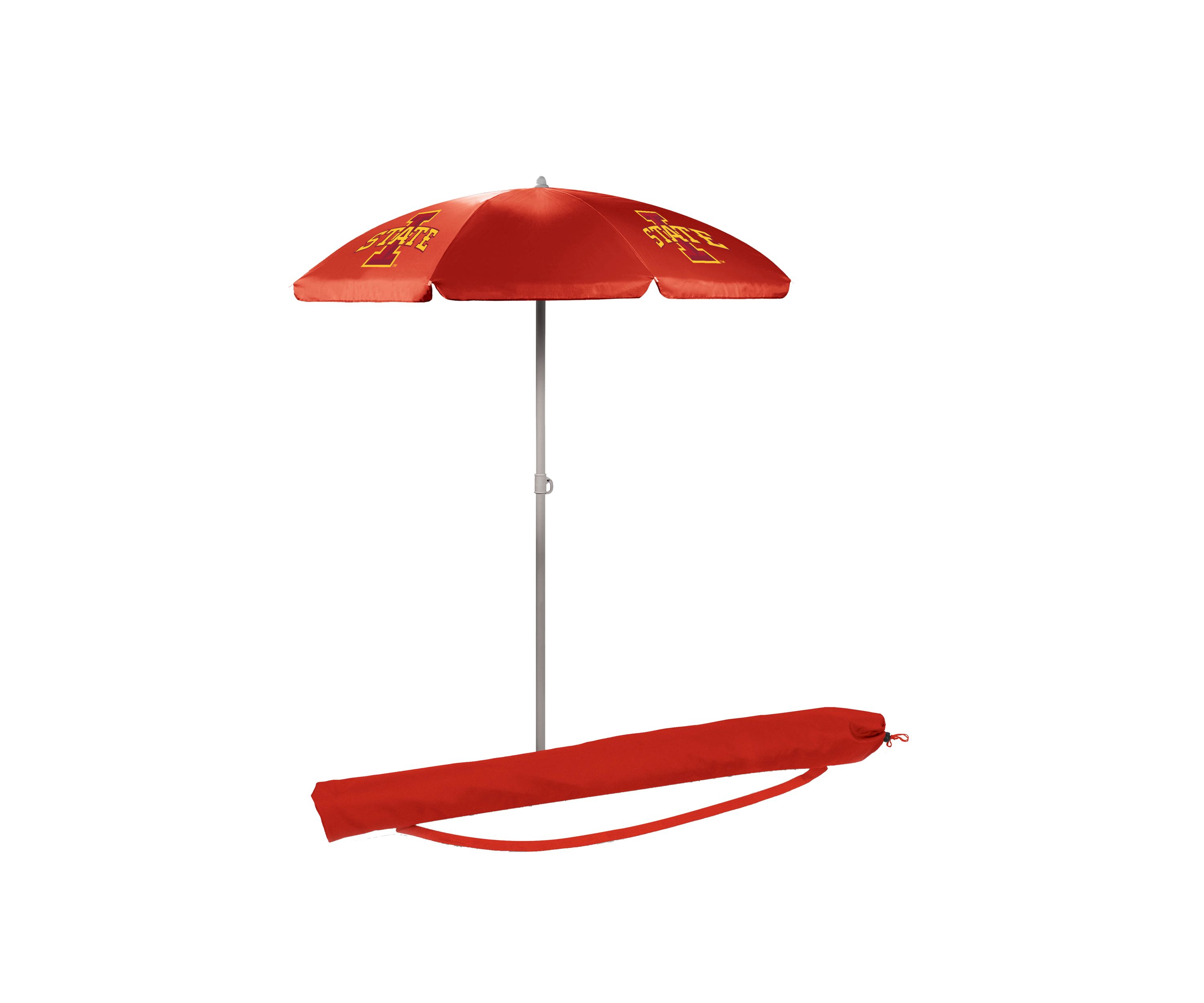 NCAA Iowa State Cyclones 5.5 Foot Portable Beach Umbrella
