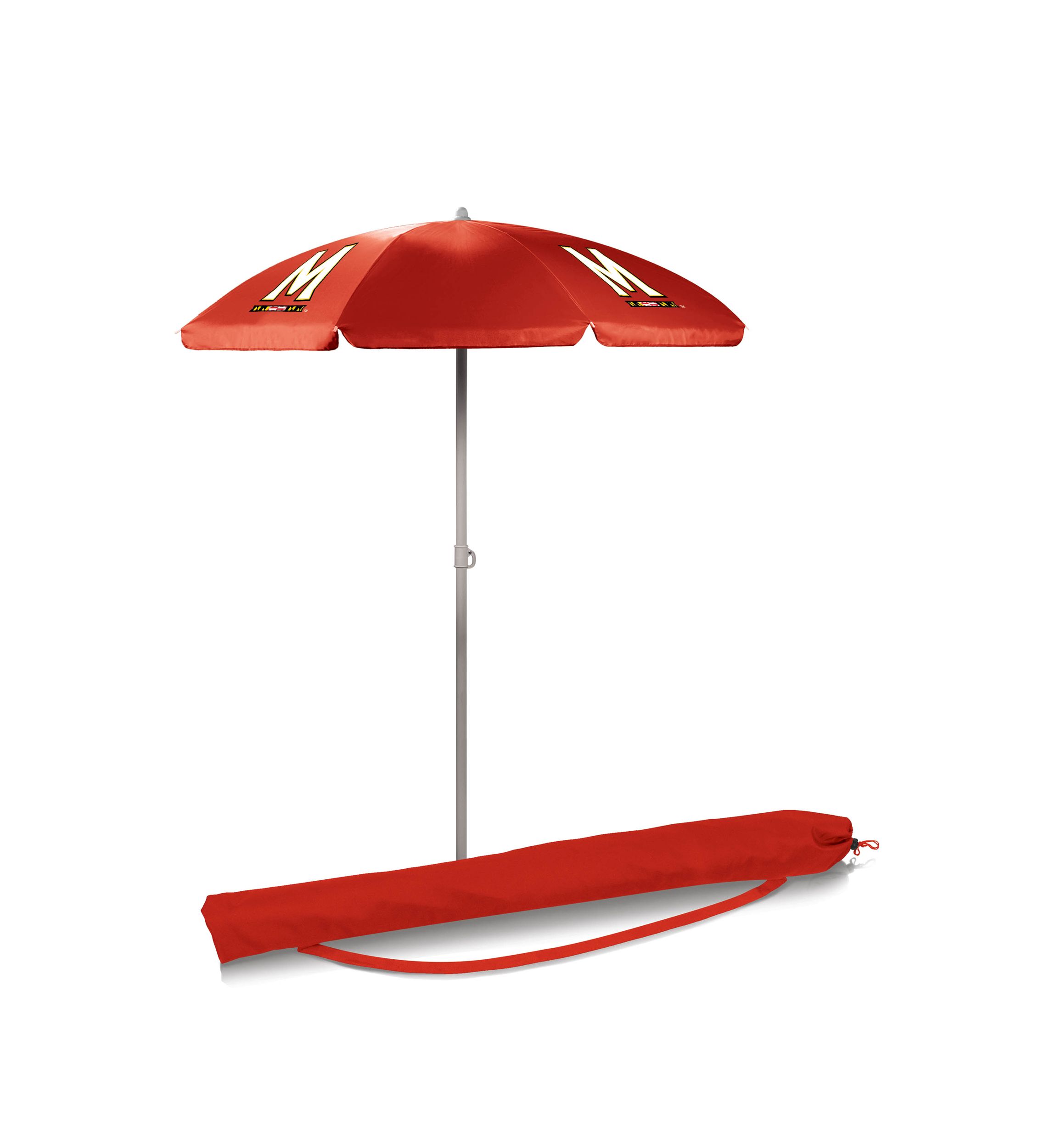 NCAA Maryland Terrapins 5.5 Foot Portable Beach Umbrella