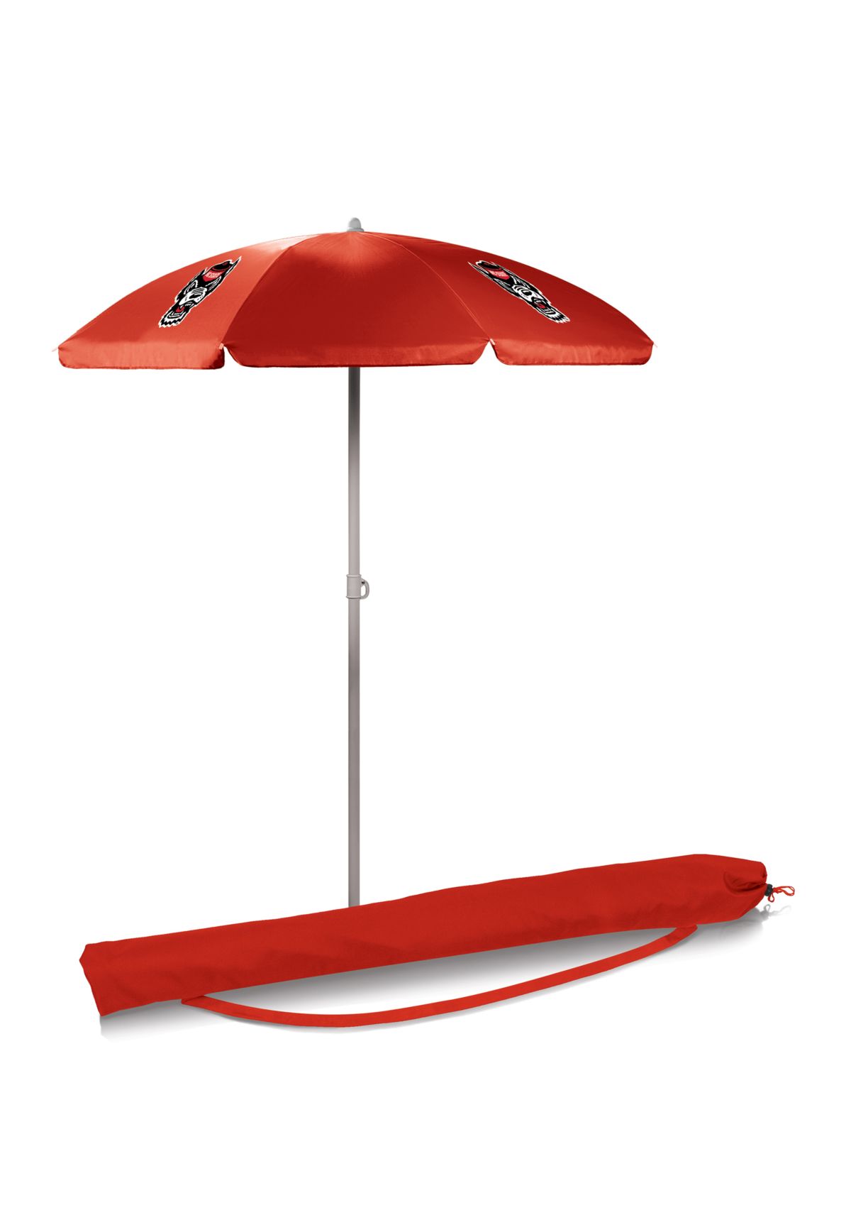 NCAA NC State Wolfpack 5.5 Foot Portable Beach Umbrella