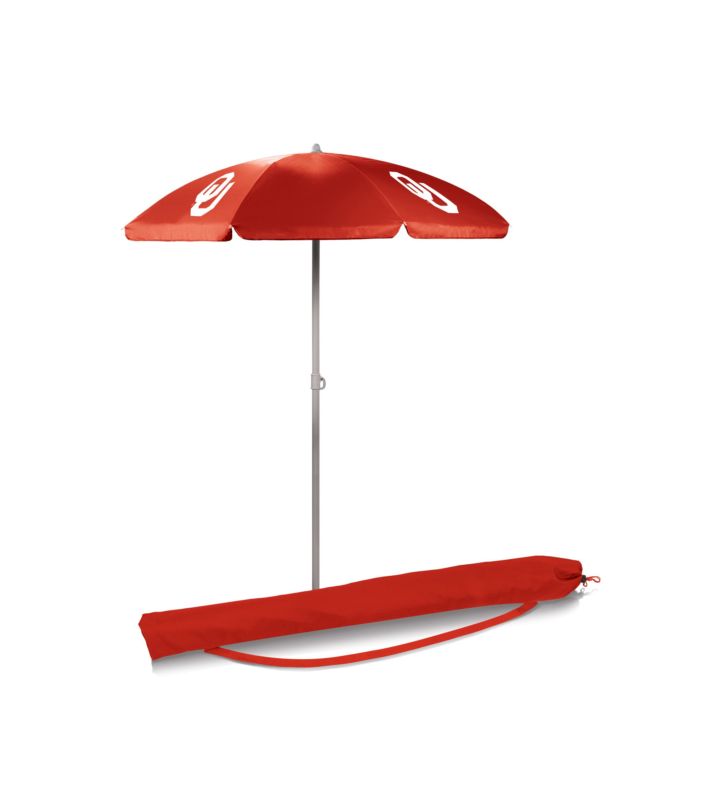 NCAA Oklahoma Sooners 5.5 Foot Portable Beach Umbrella