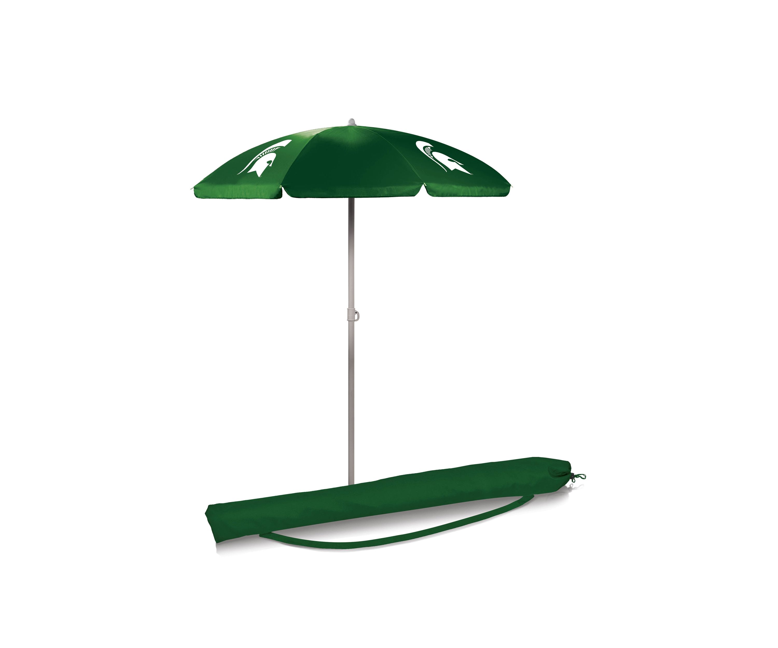 NCAA Michigan State Spartans 5.5 Foot Portable Beach Umbrella