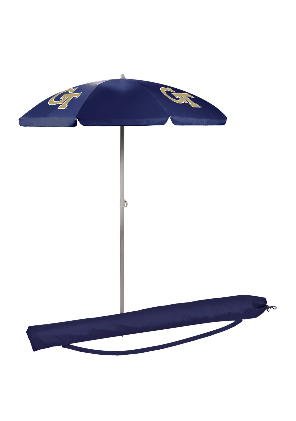 NCAA Georgia Tech Yellow Jackets 5.5 Foot Portable Beach Umbrella