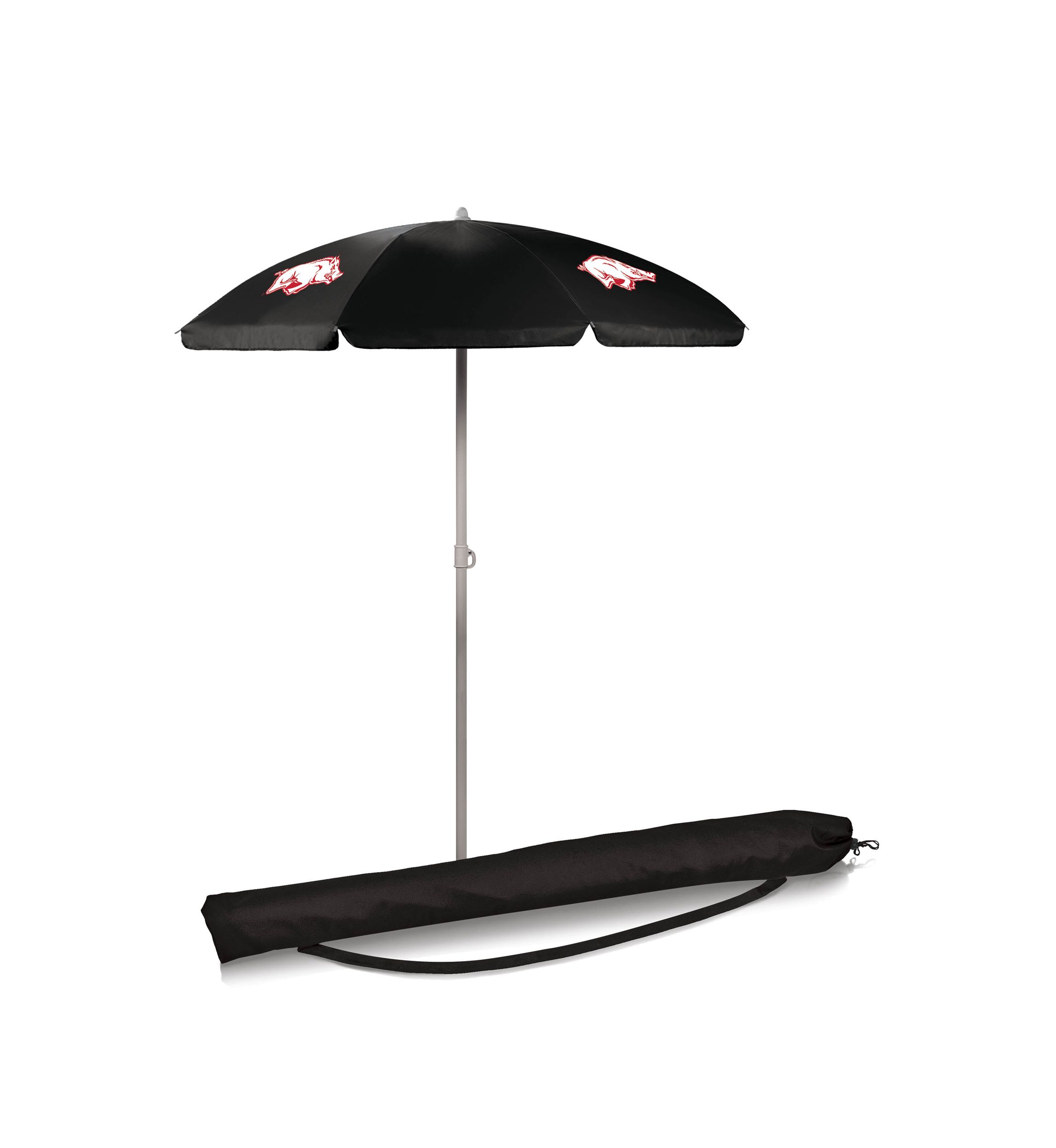 NCAA Arkansas Razorbacks 5.5 Foot Portable Beach Umbrella