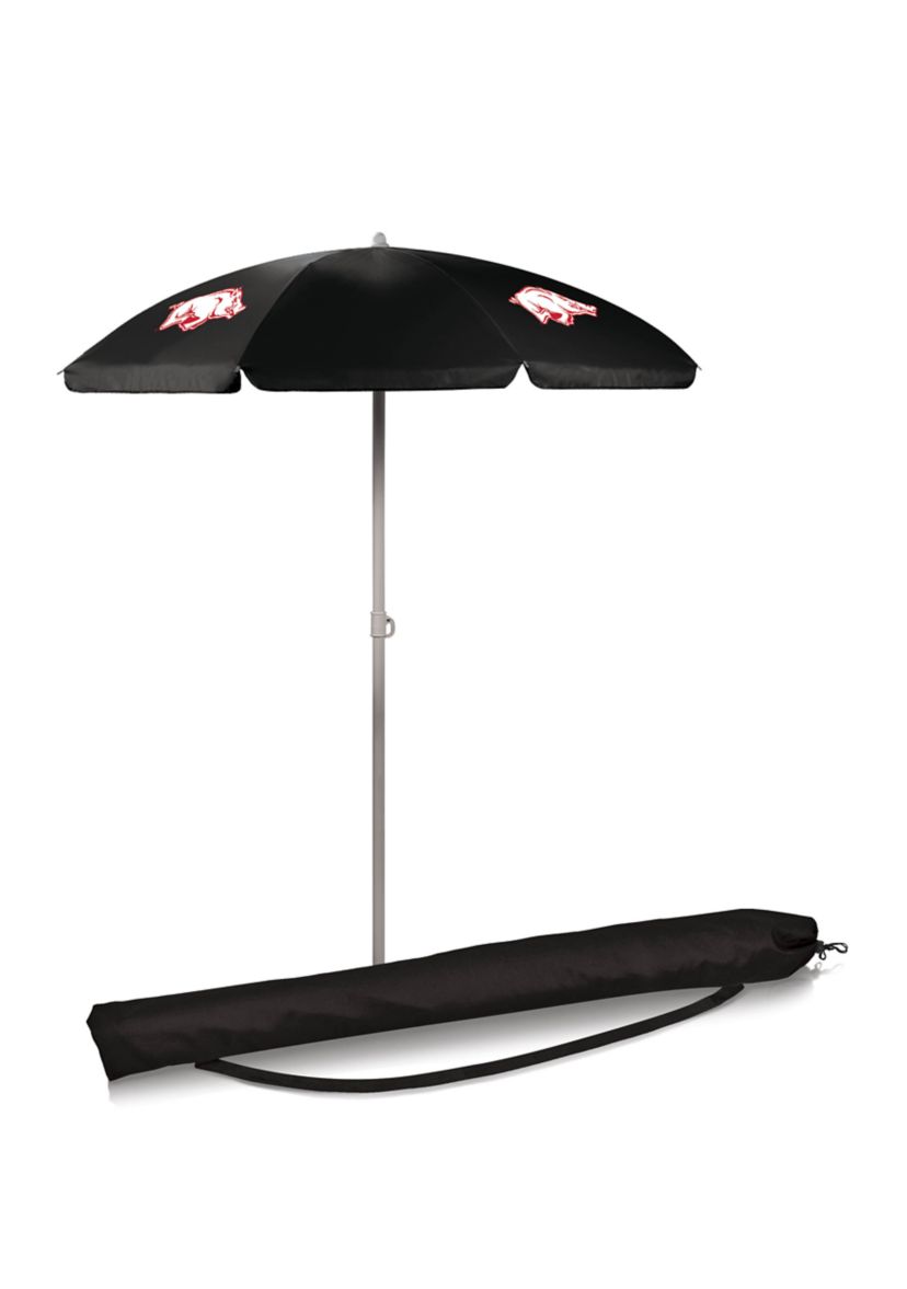 NCAA Arkansas Razorbacks 5.5 Foot Portable Beach Umbrella