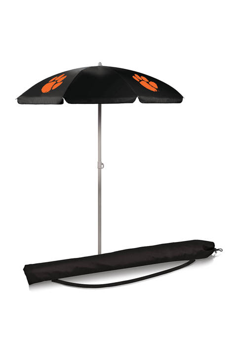 NCAA Clemson Tigers 5.5 Foot Portable Beach Umbrella