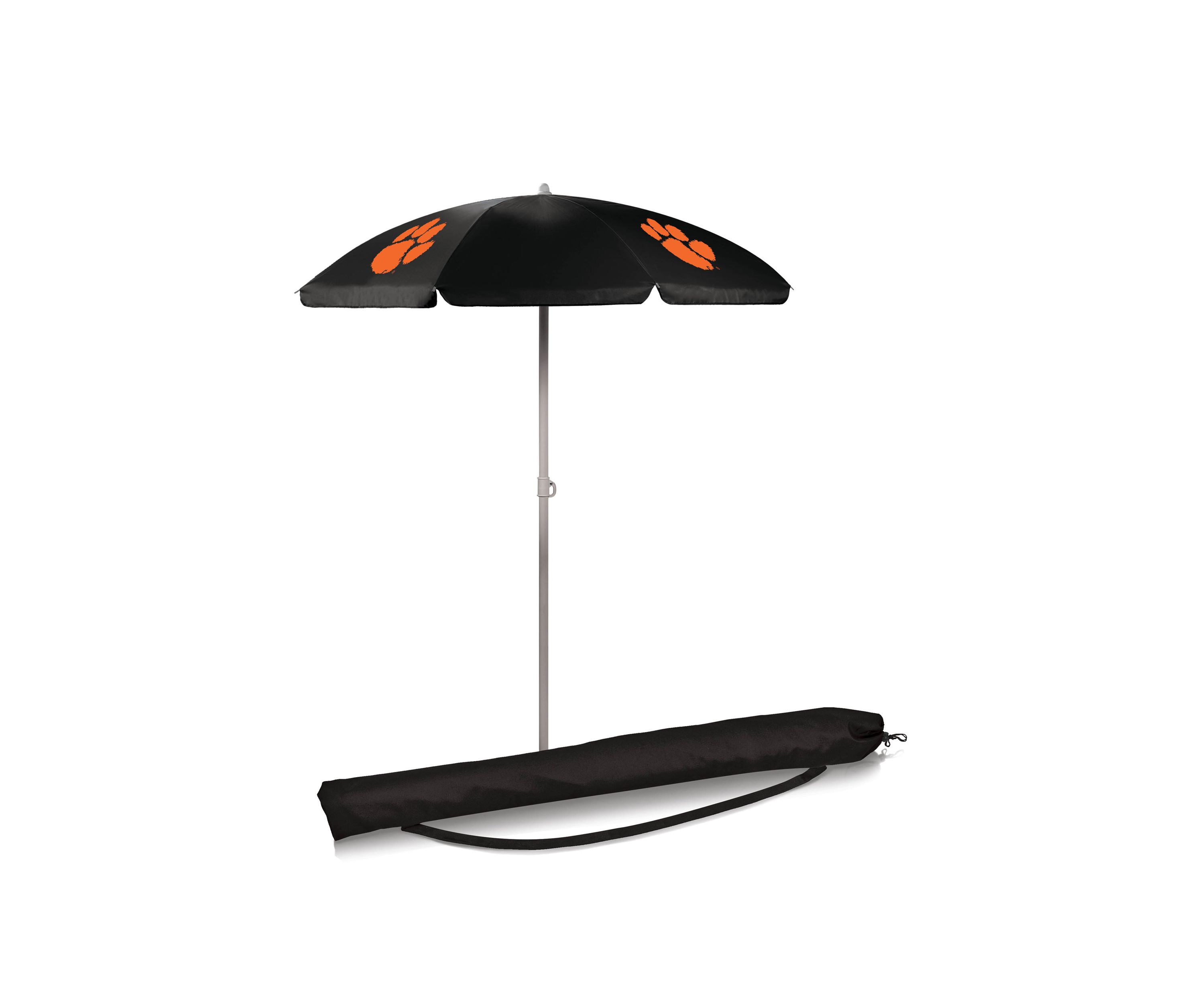NCAA Clemson Tigers 5.5 Foot Portable Beach Umbrella