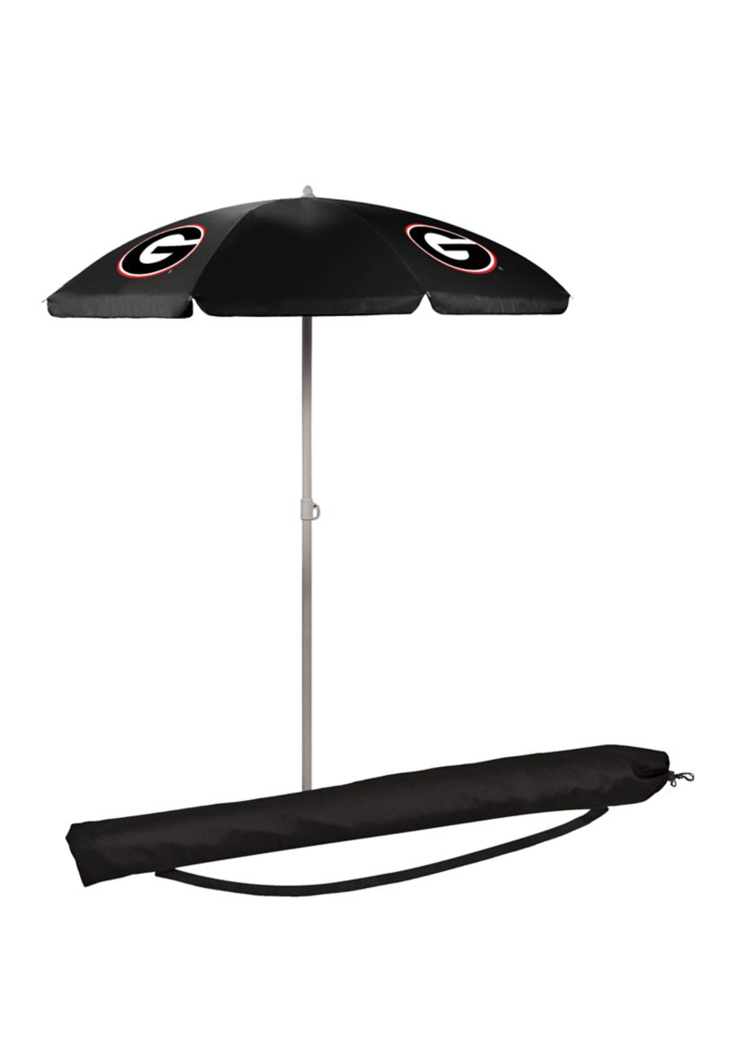 NCAA Georgia Bulldogs 5.5 Foot Portable Beach Umbrella
