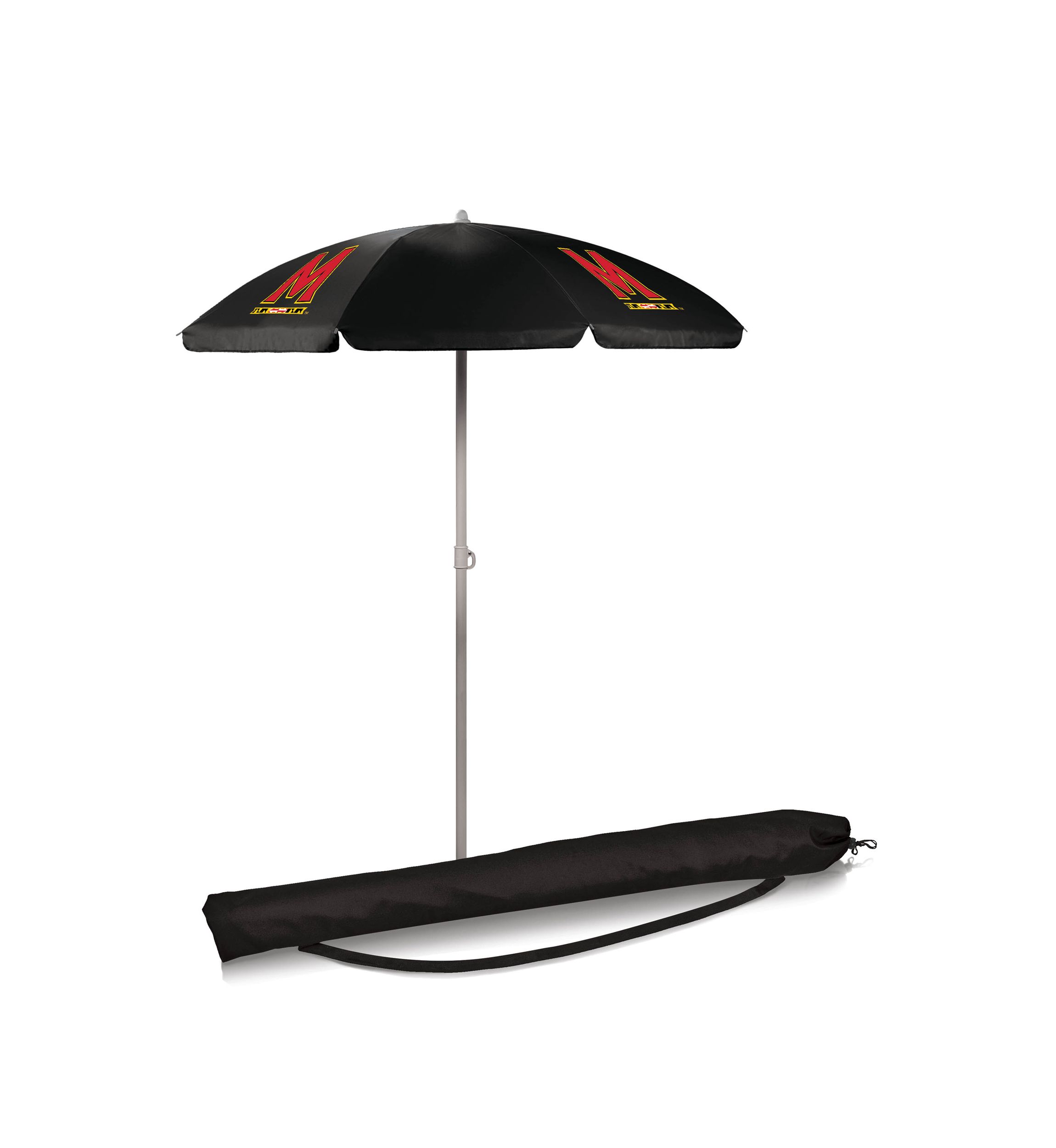 NCAA Maryland Terrapins 5.5 Foot Portable Beach Umbrella