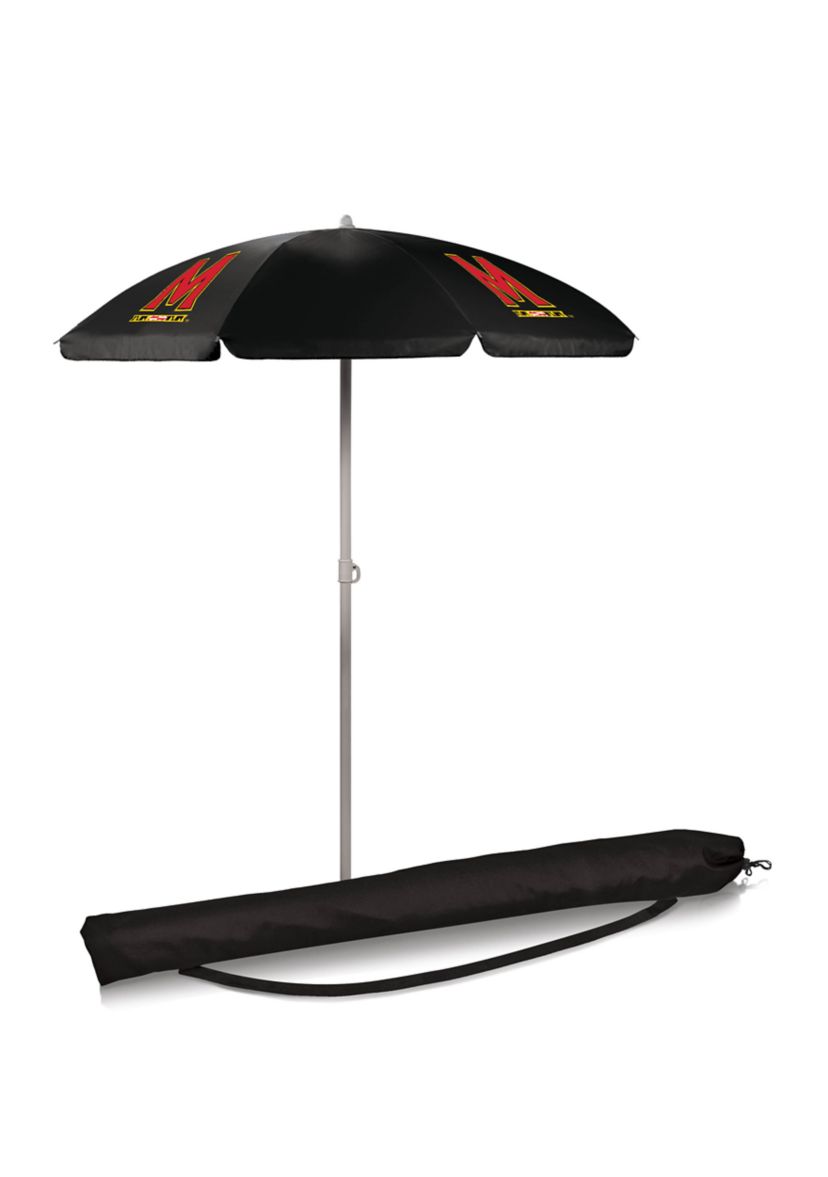 NCAA Maryland Terrapins 5.5 Foot Portable Beach Umbrella