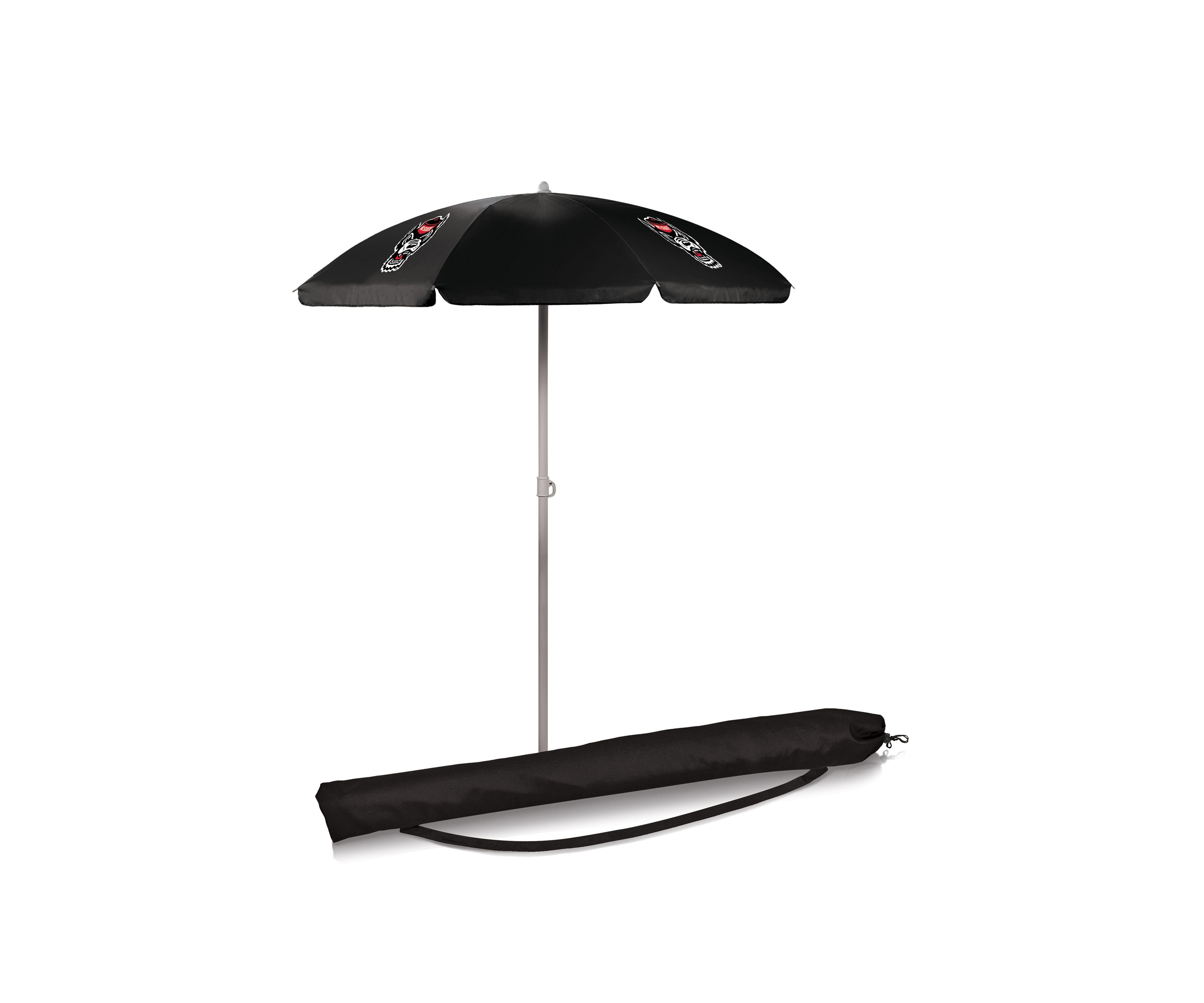NCAA NC State Wolfpack 5.5 Foot Portable Beach Umbrella