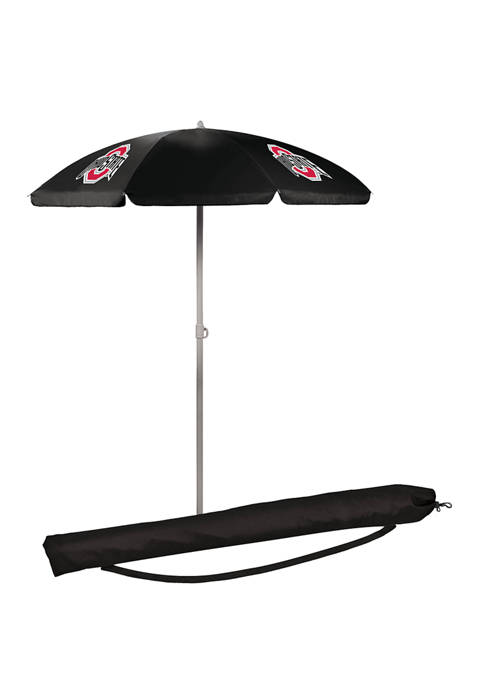 NCAA Ohio State Buckeyes 5.5 Foot Portable Beach Umbrella
