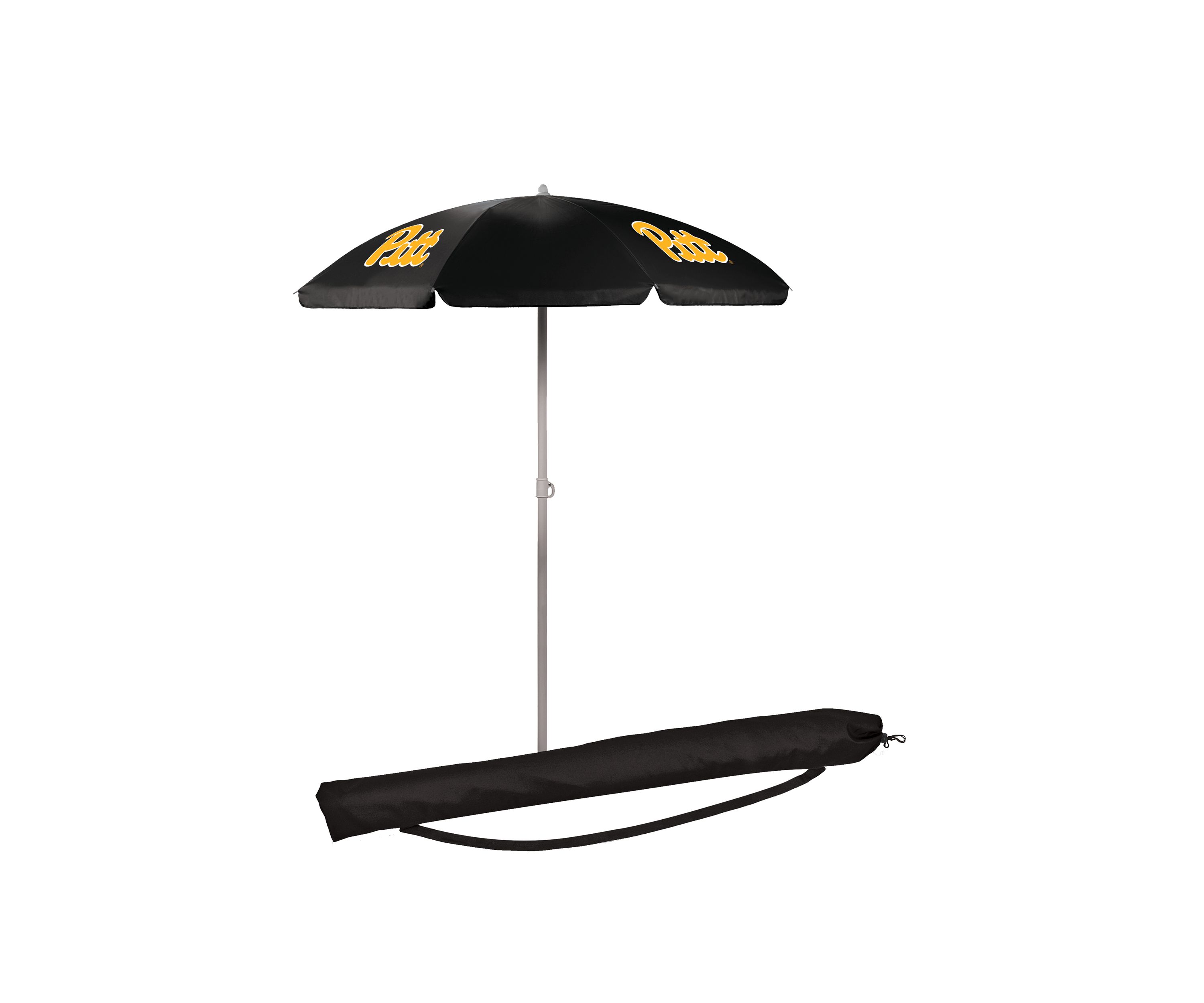 NCAA Pittsburgh Panthers 5.5 Foot Portable Beach Umbrella