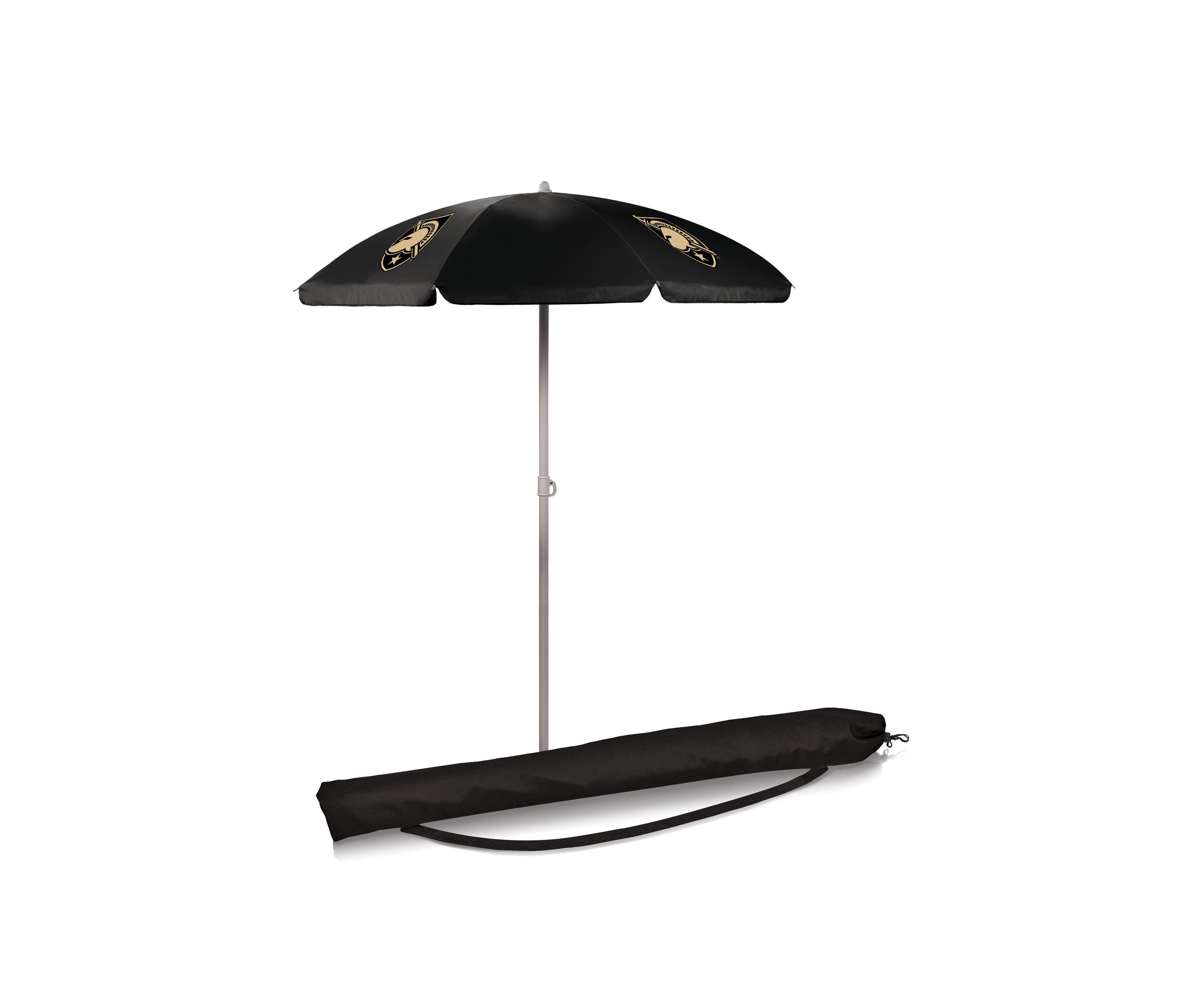 NCAA West Point Black Knights 5.5 Foot Portable Beach Umbrella