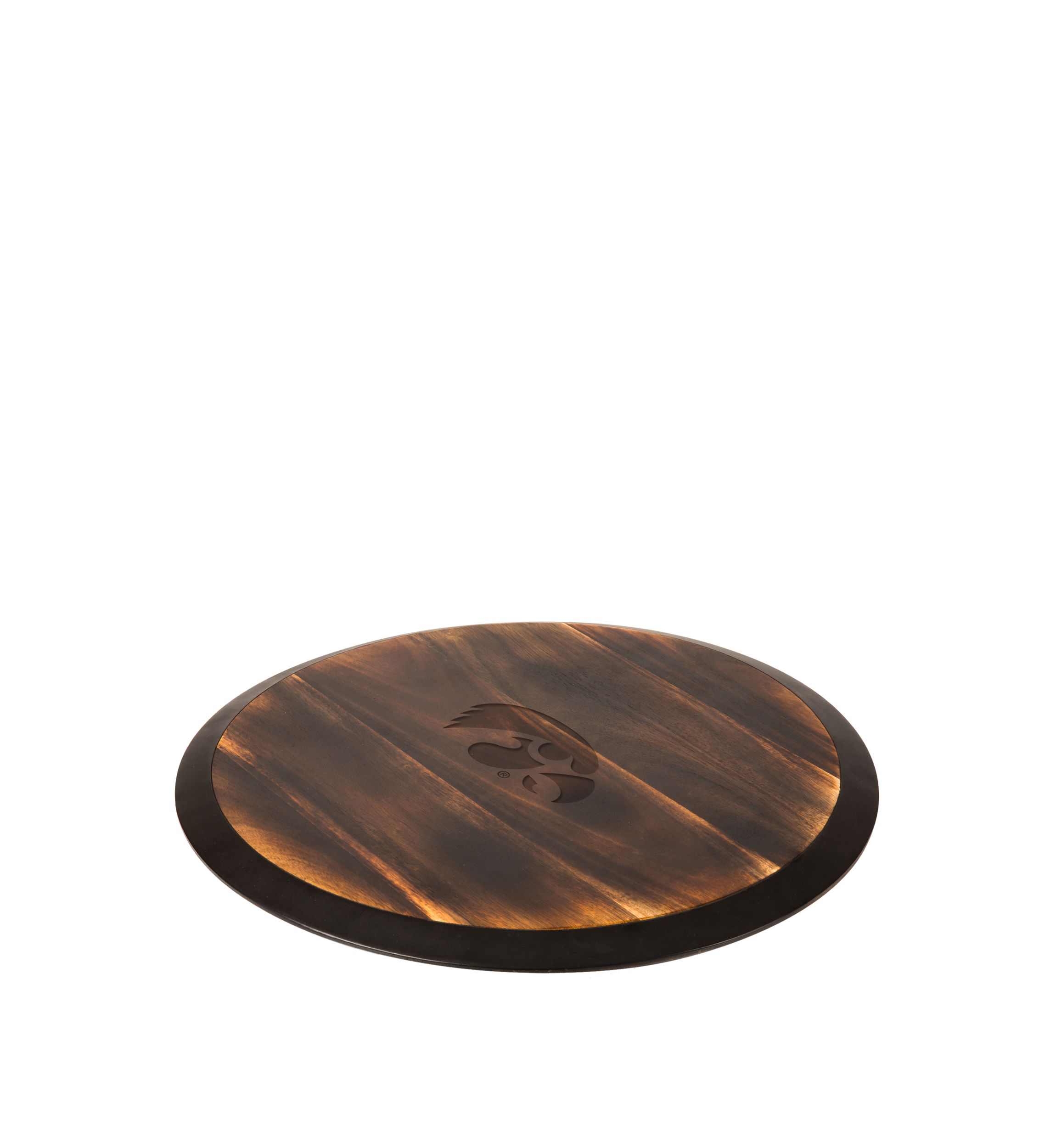 NCAA Iowa Hawkeyes Lazy Susan Serving Tray