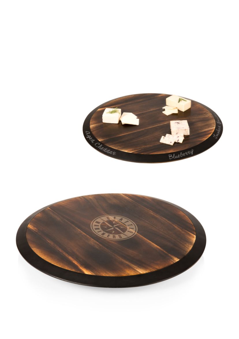 MLB Seattle Mariners Lazy Susan Serving Tray