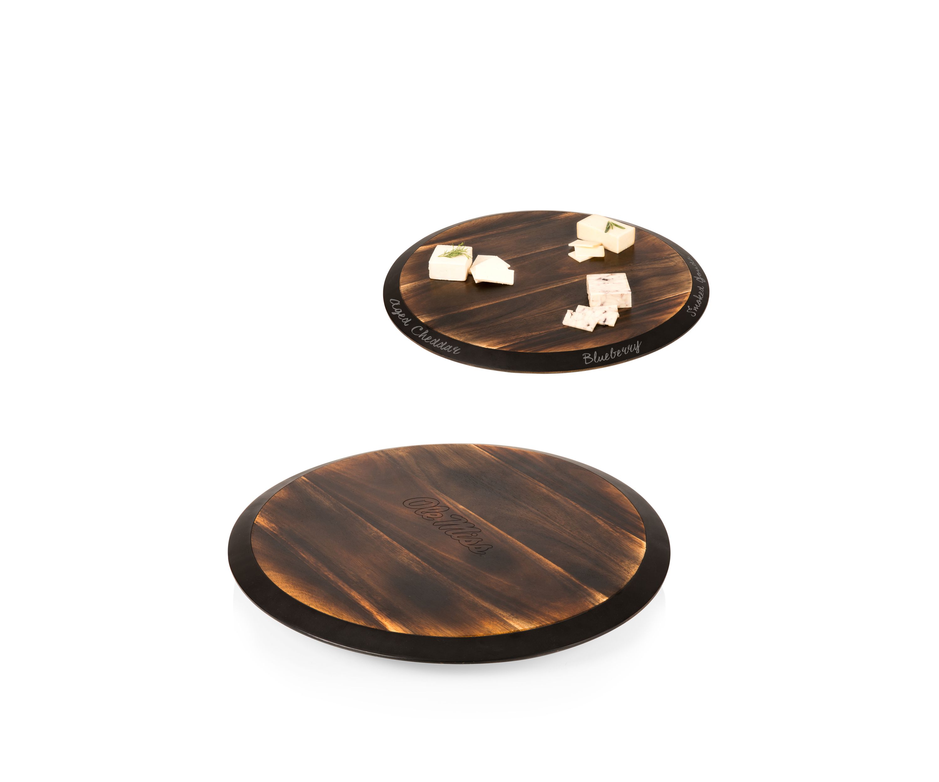 NCAA Ole Miss Rebels Lazy Susan Serving Tray