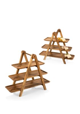 Toscana NFL Buffalo Bills Serving Ladder - 3 Tiered Serving Station