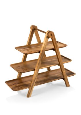 Toscana MLB Colorado Rockies Serving Ladder - 3 Tiered Serving Station