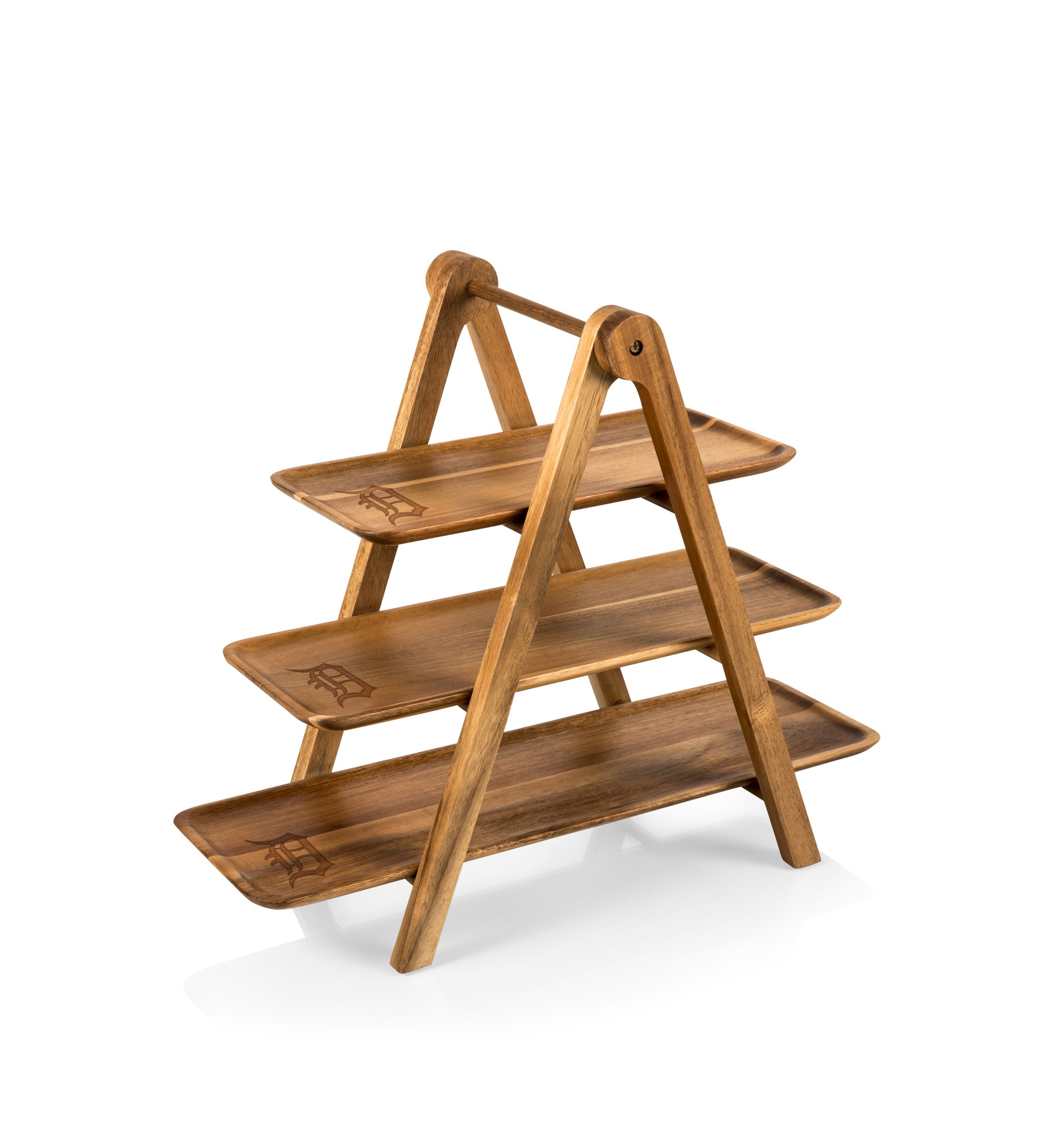 MLB Detroit Tigers Serving Ladder - 3 Tiered Serving Station