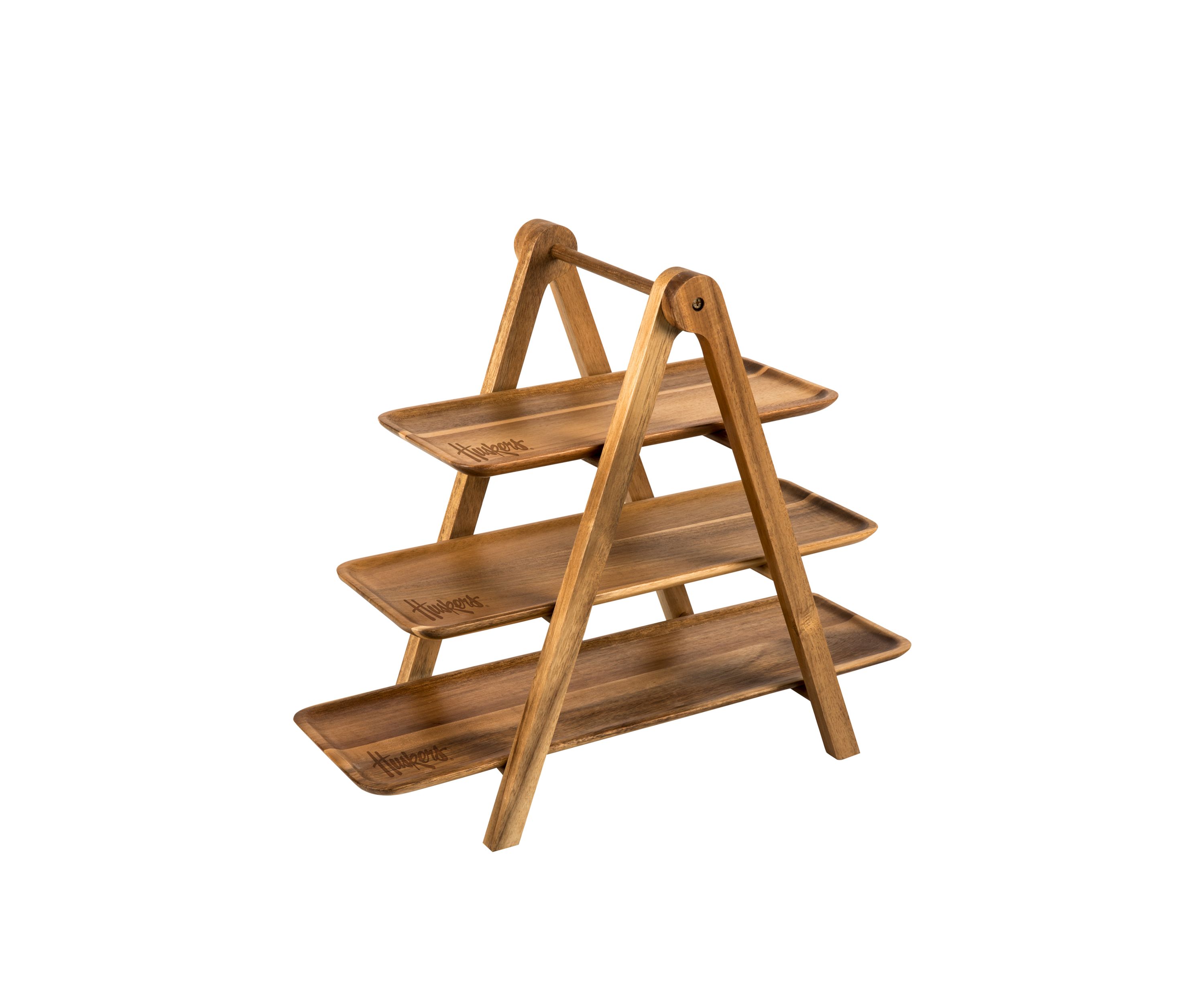 NCAA Nebraska Cornhuskers Serving Ladder - 3 Tiered Serving Station