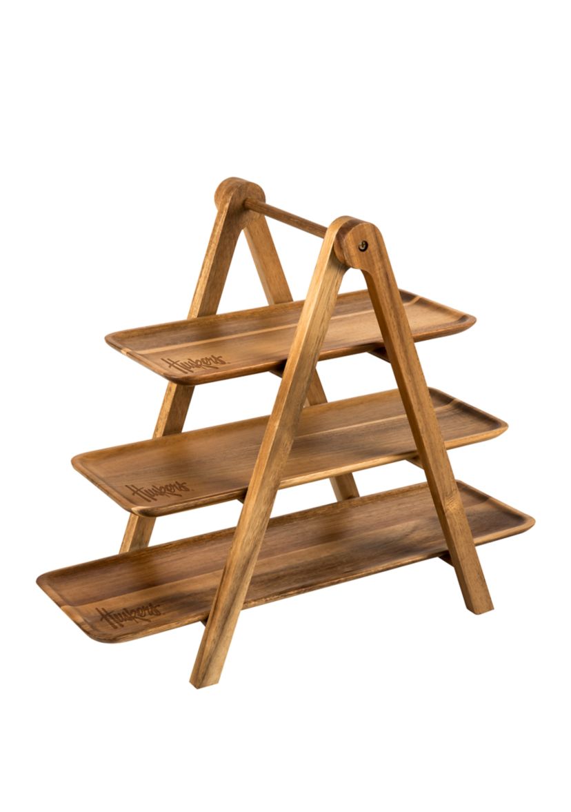 NCAA Nebraska Cornhuskers Serving Ladder - 3 Tiered Serving Station