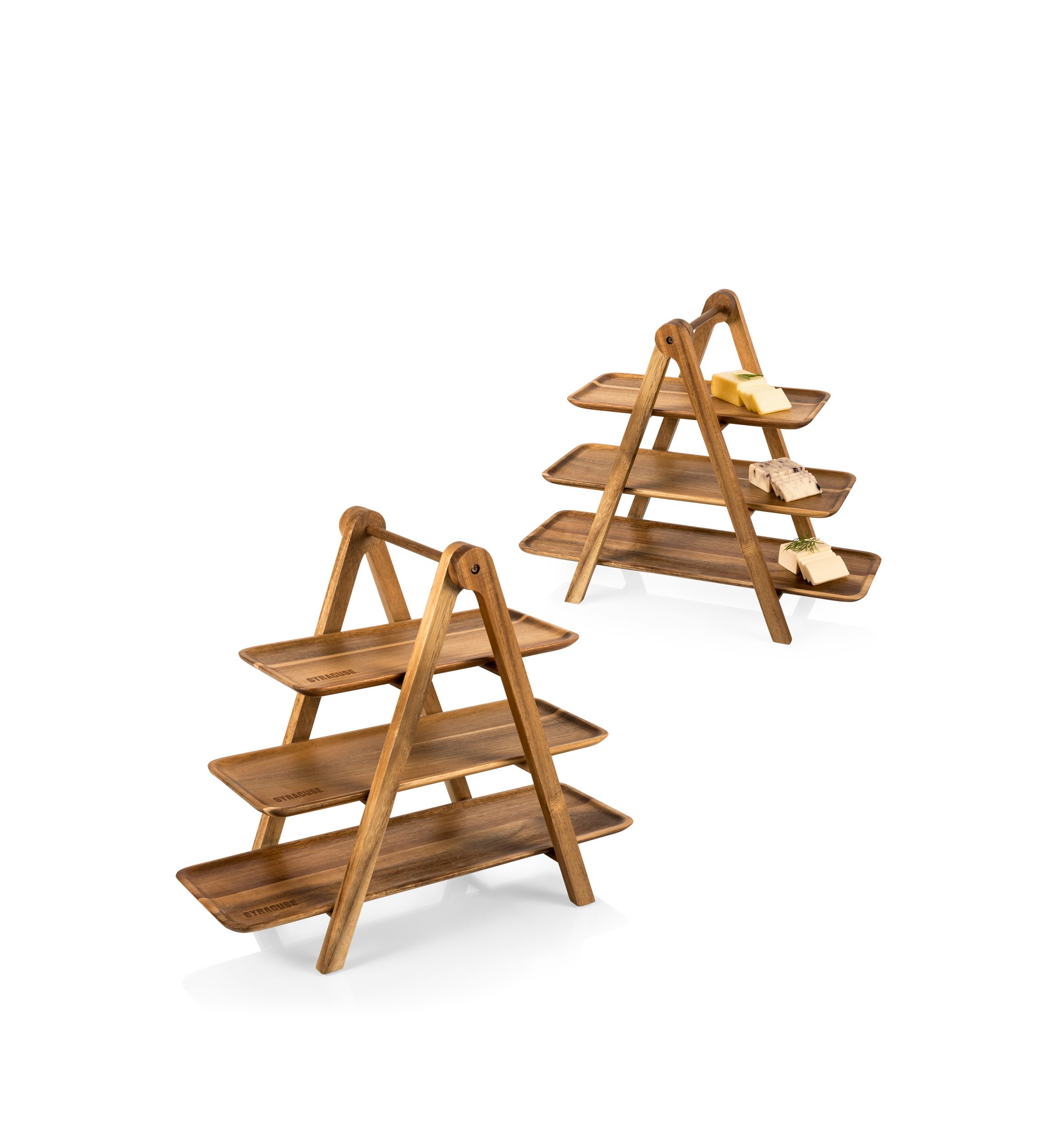NCAA Syracuse Orange Serving Ladder 3 Tiered Serving Station