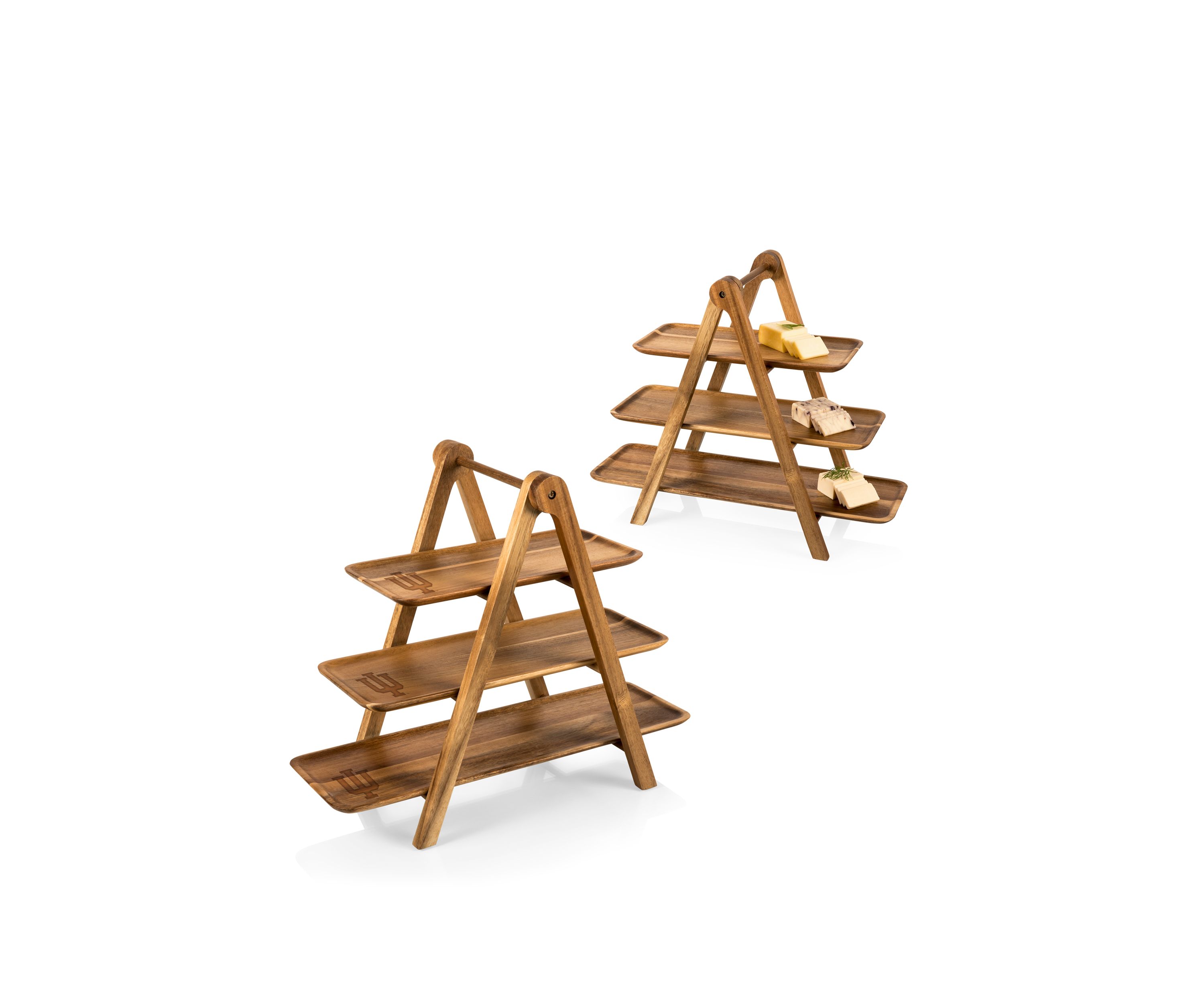 NCAA Indiana Hoosiers Serving Ladder - 3 Tiered Serving Station