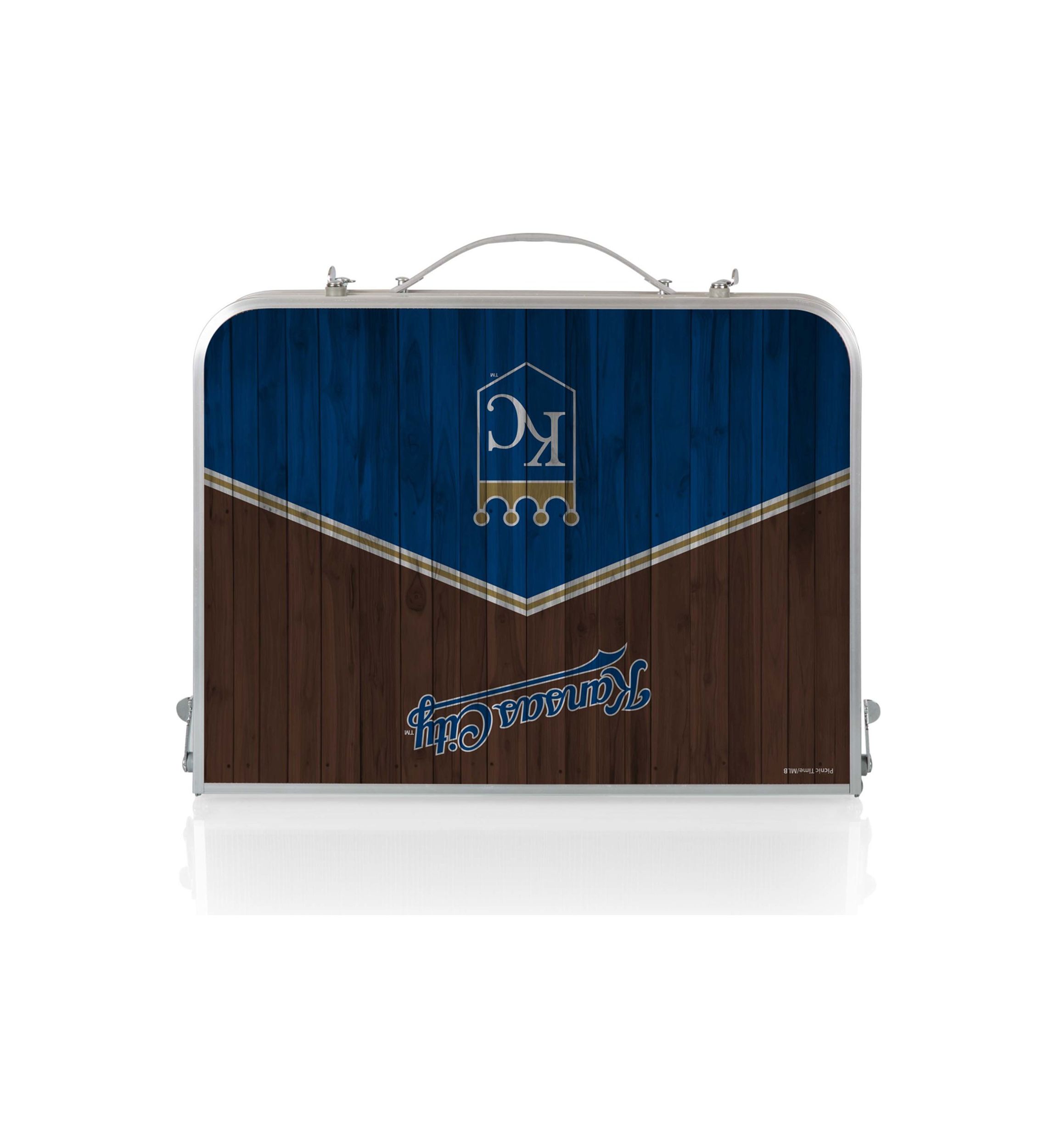 MLB Kansas City Royals Concert Table Mini Portable Table