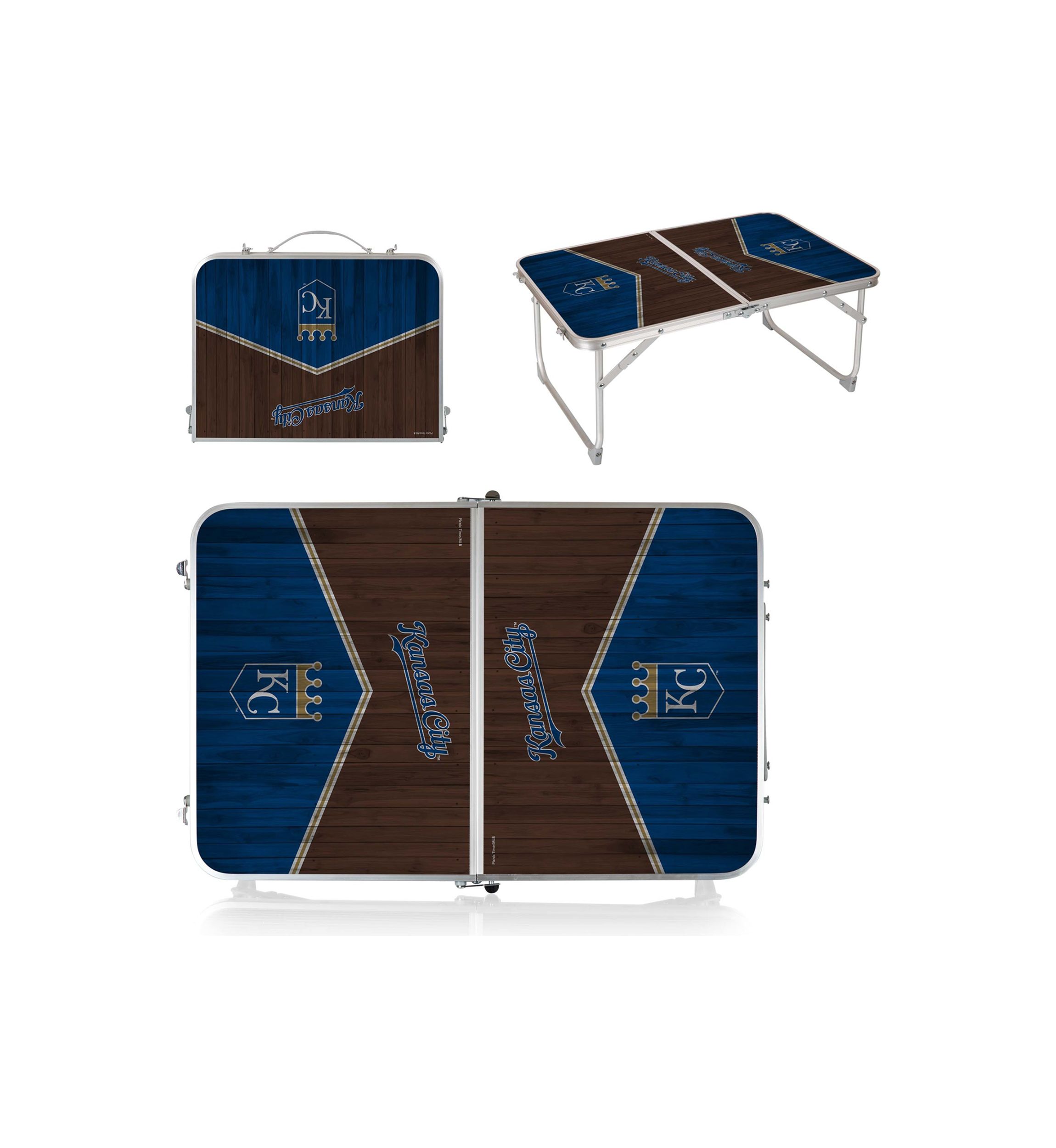 MLB Kansas City Royals Concert Table Mini Portable Table