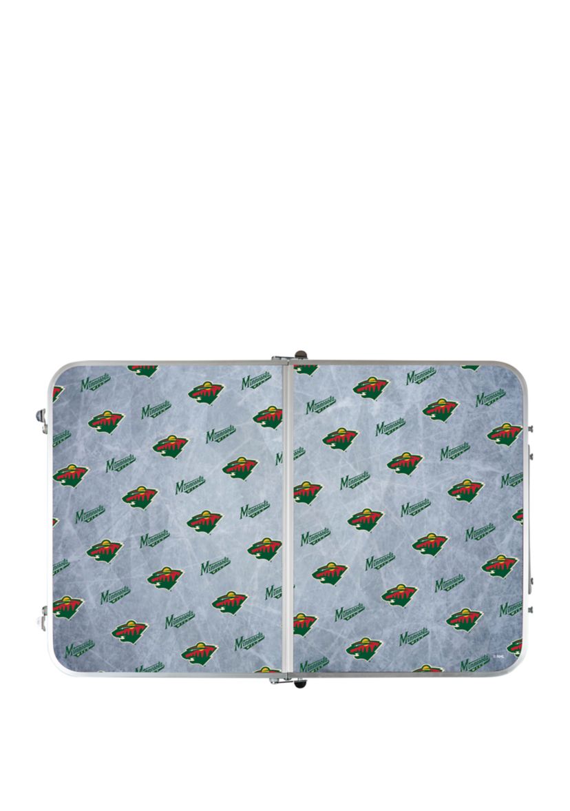 NHL Minnesota Wild Concert Table Mini Portable Table