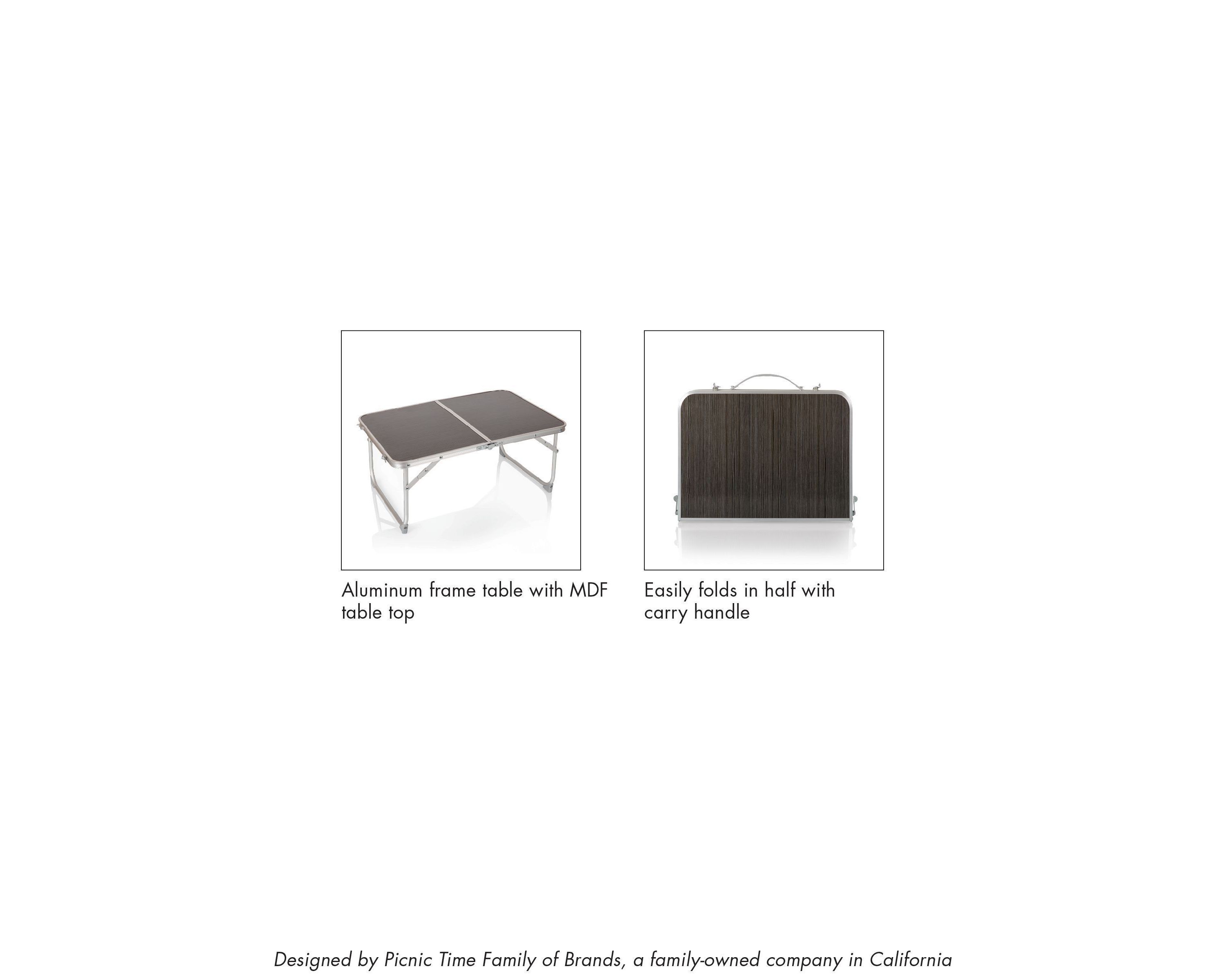 NCAA Kansas State Wildcats Concert Table Mini Portable Table