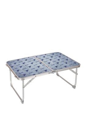Picnic Time NHL St. Louis Blues Concert Table Mini Portable Table, Grey