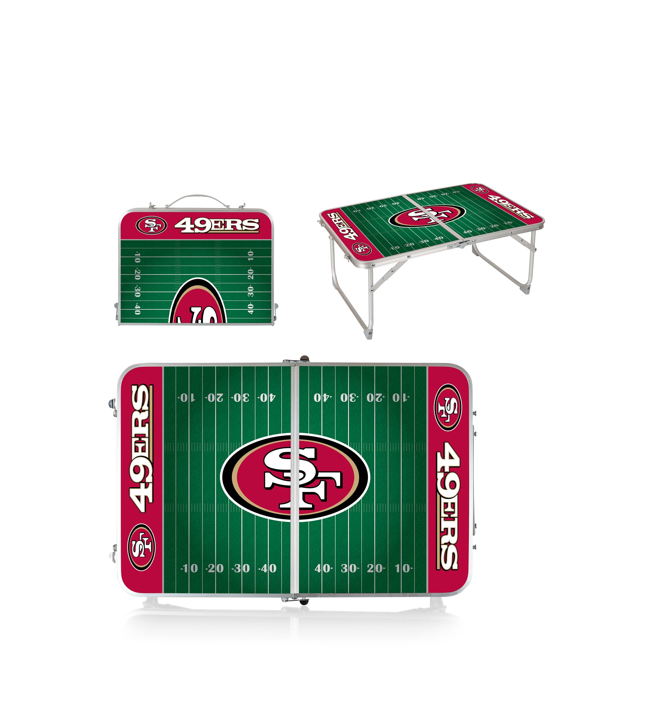 NFL San Francisco 49ers Concert Table Mini Portable Table