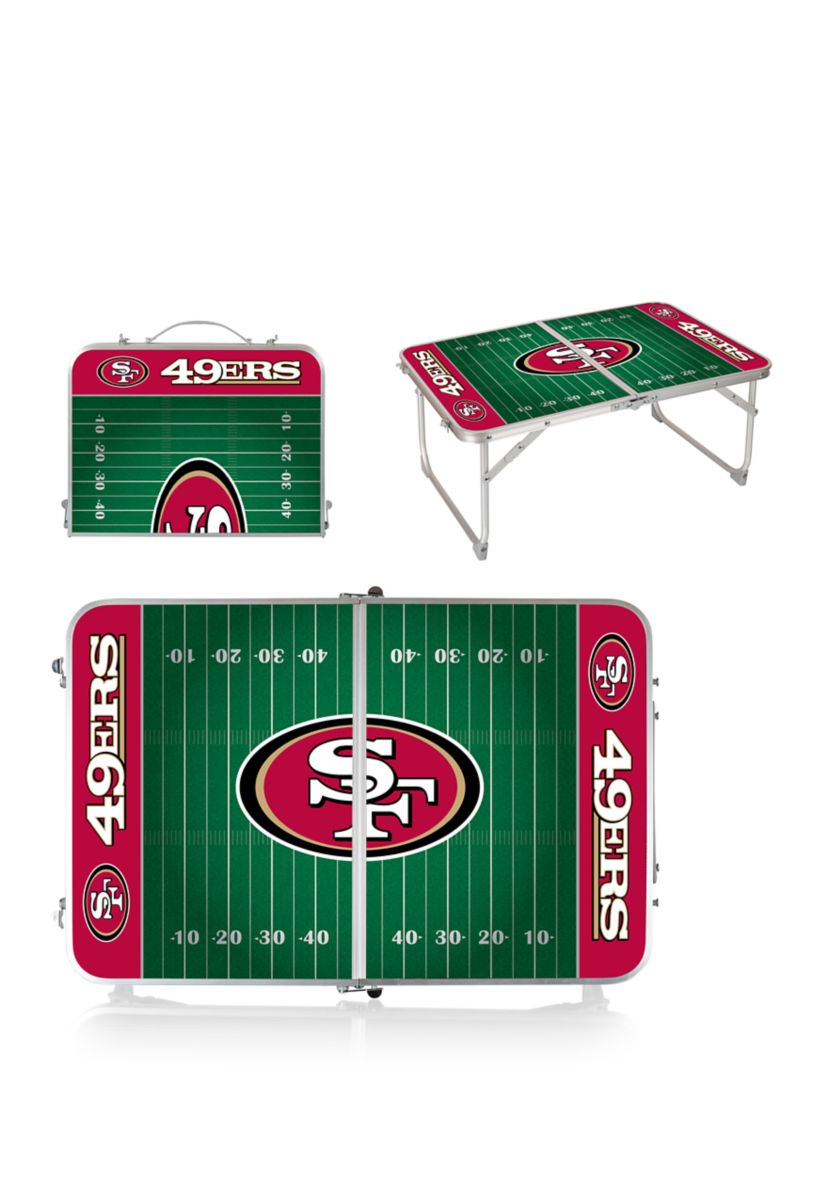 NFL San Francisco 49ers Concert Table Mini Portable Table