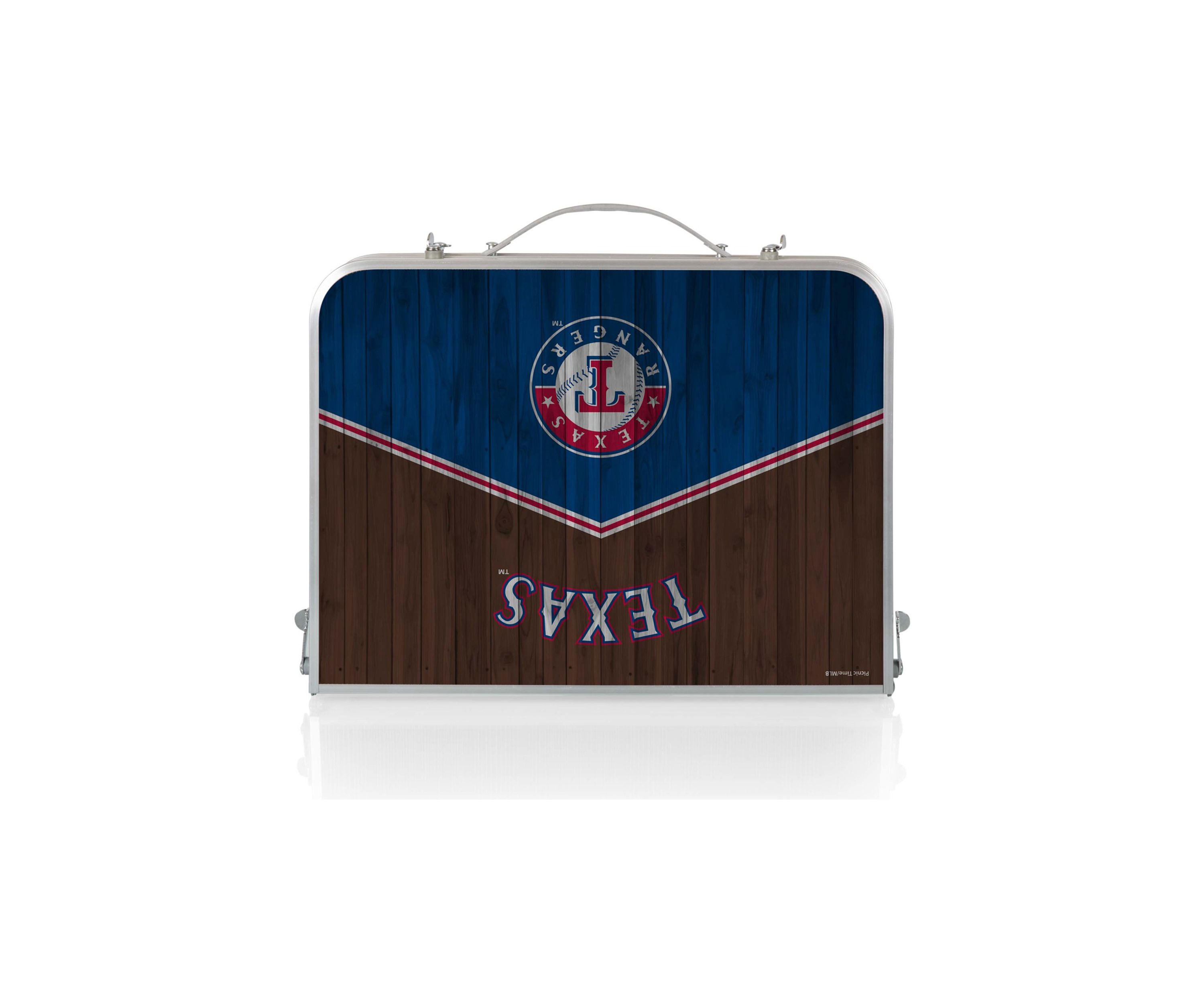 MLB Texas Rangers Concert Table Mini Portable Table