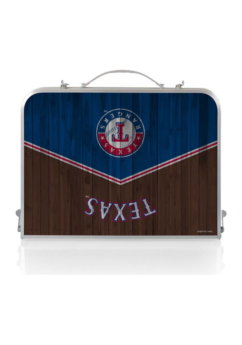 MLB Texas Rangers Concert Table Mini Portable Table