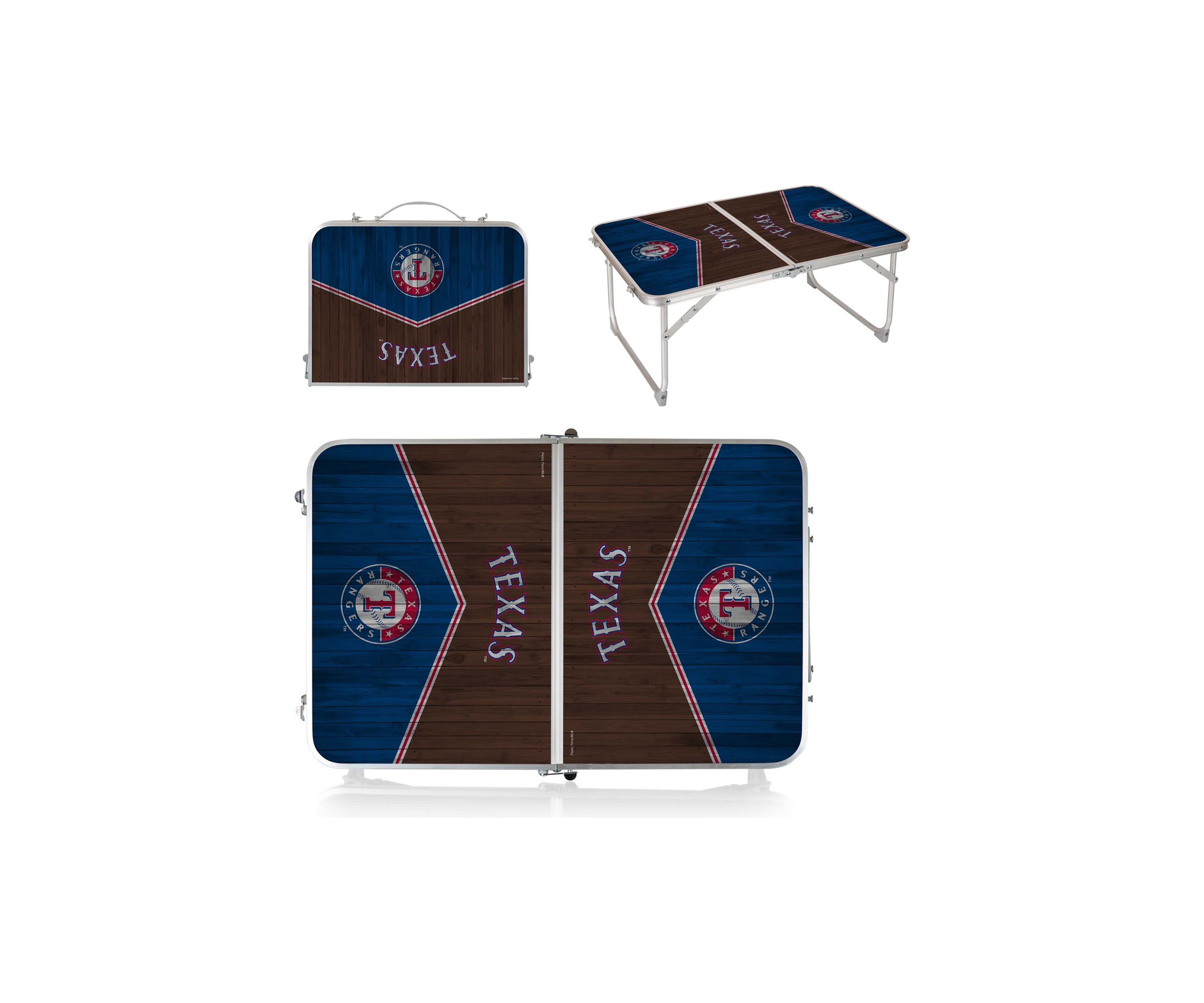 MLB Texas Rangers Concert Table Mini Portable Table