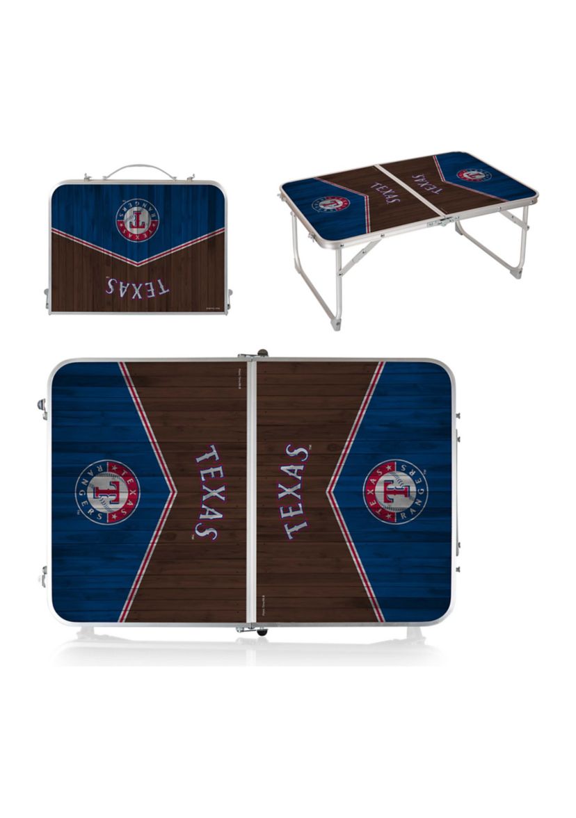 MLB Texas Rangers Concert Table Mini Portable Table