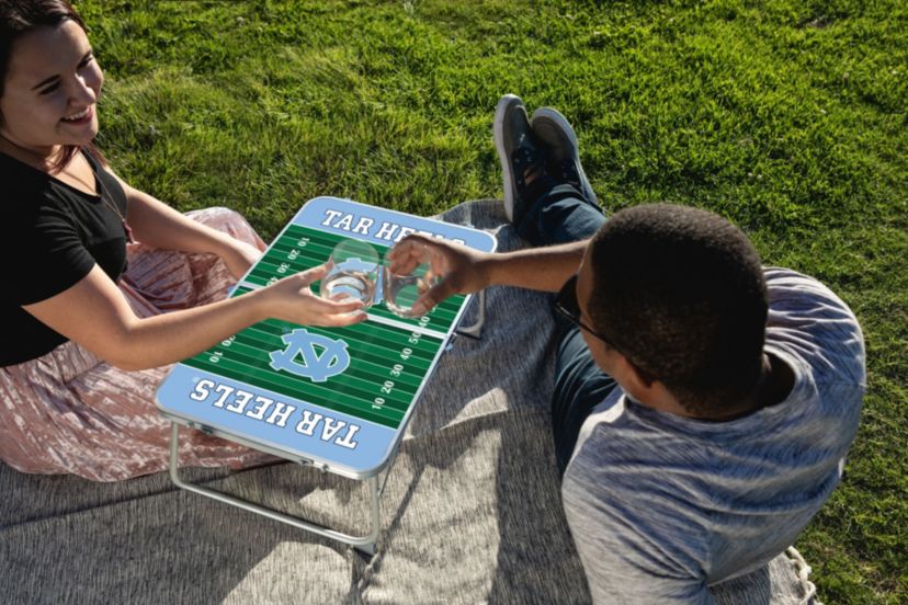 NCAA North Carolina Tar Heels Concert Table Mini Portable Table
