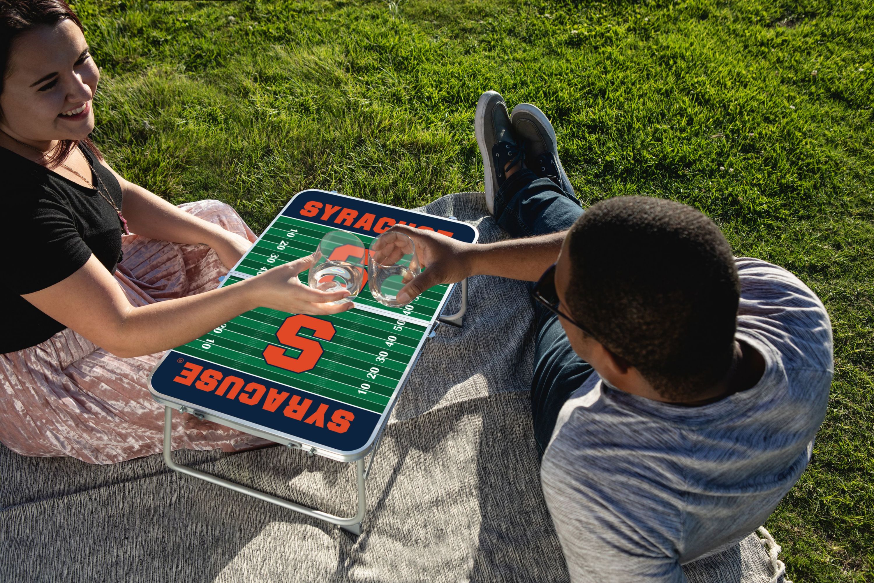 NCAA Syracuse Orange Concert Table Mini Portable Table