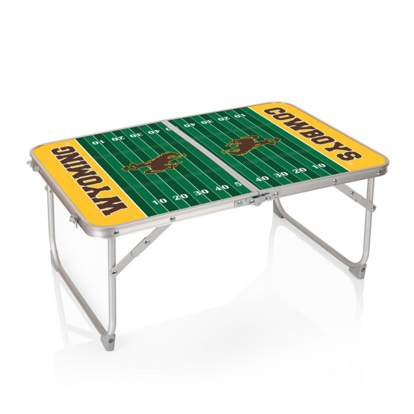 NCAA Wyoming Cowboys Concert Table Mini Portable Table