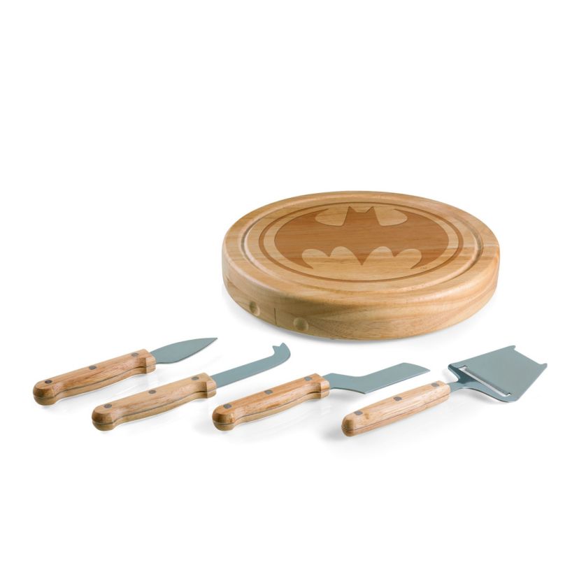 DC Comics Batman Circo Cheese Cutting Board Tools Set