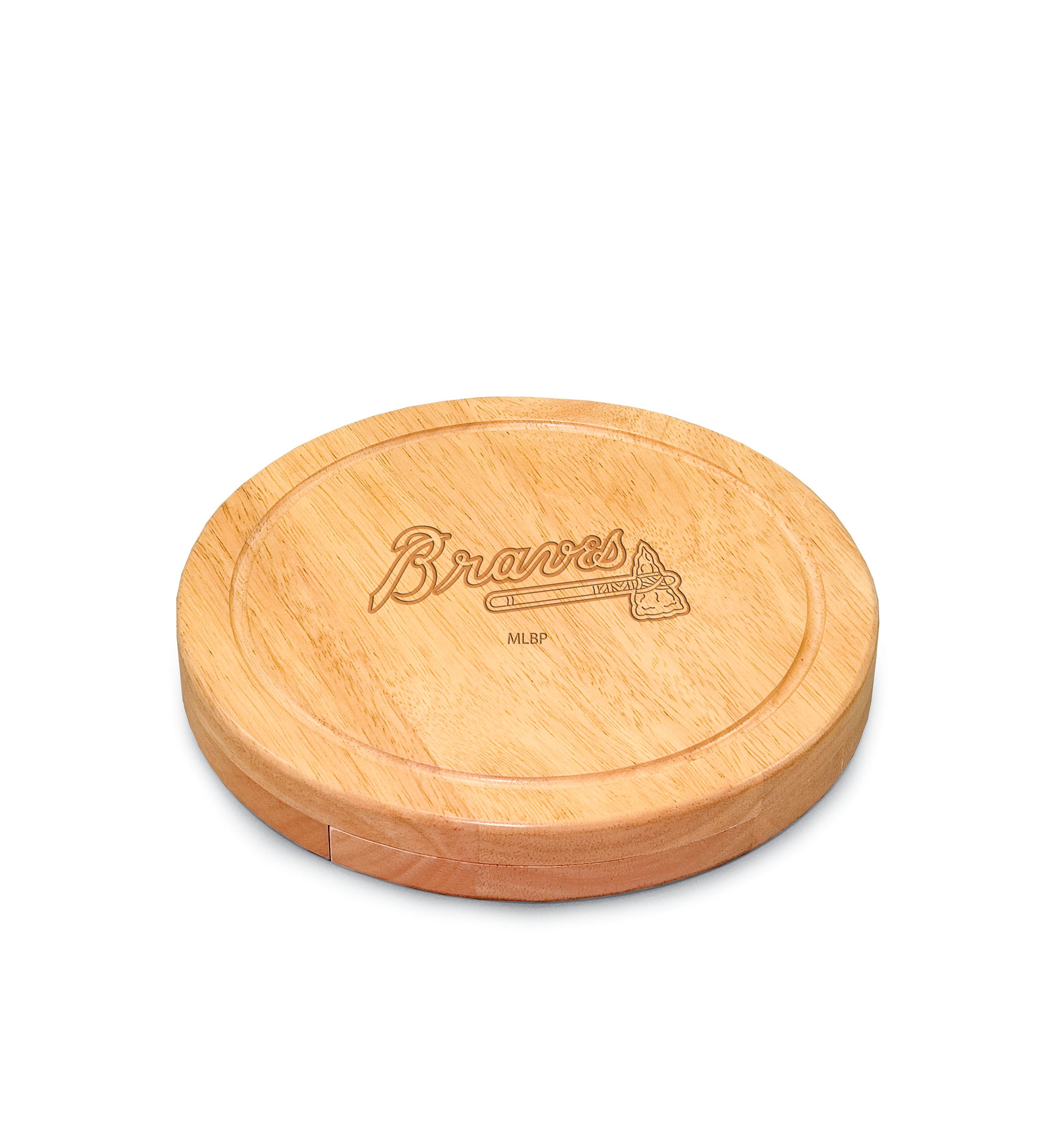 Atlanta Braves Circo Cheese Board and Tools Set