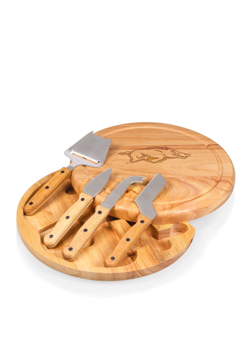 Arkansas Razorbacks Circo Cheese Board and Tools Set