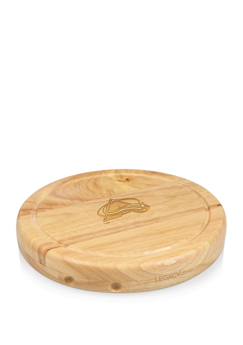 NHL Colorado Avalanche Circo Cheese Cutting Board & Tools Set
