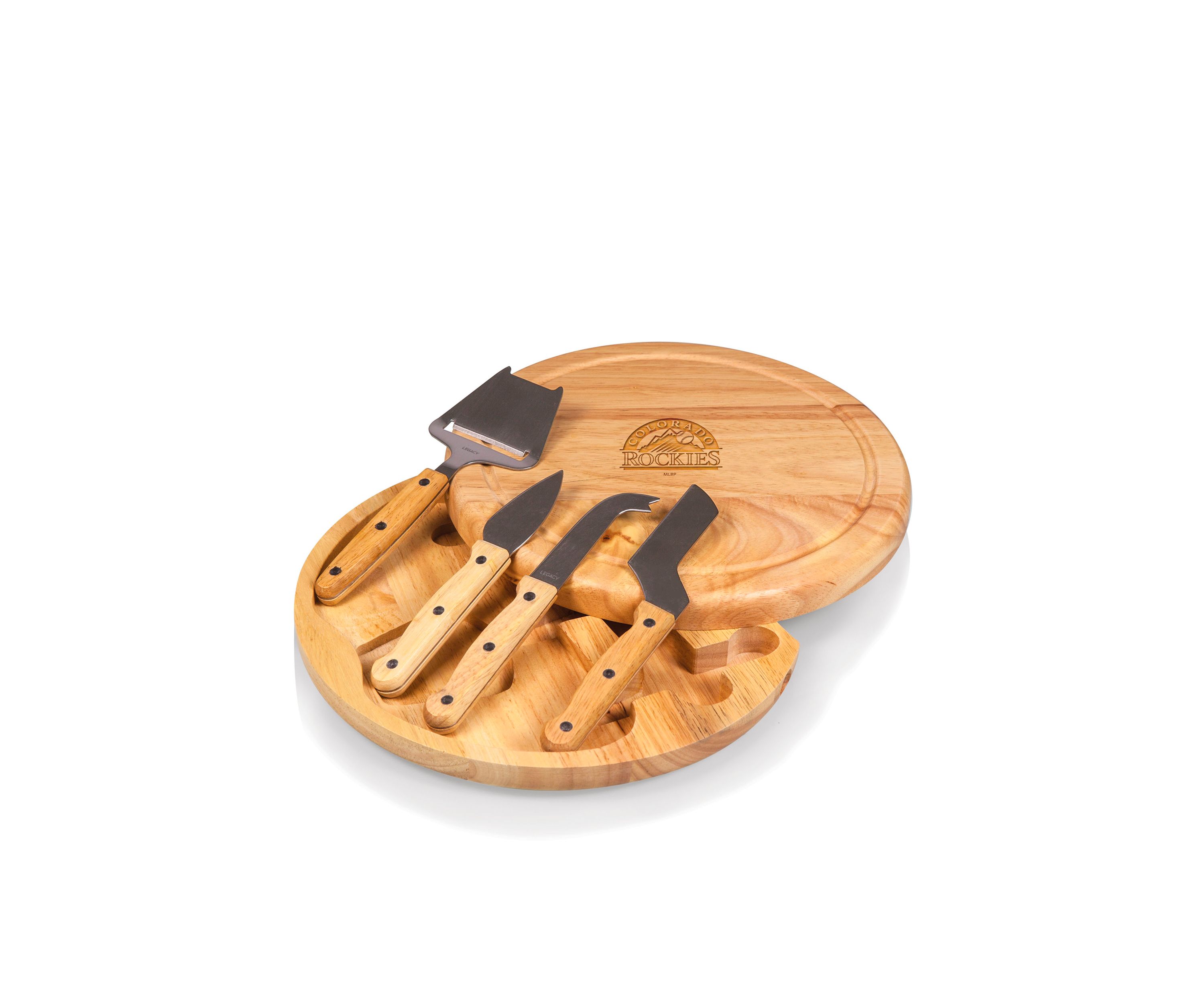 Colorado Rockies Circo Cheese Board and Tools Set