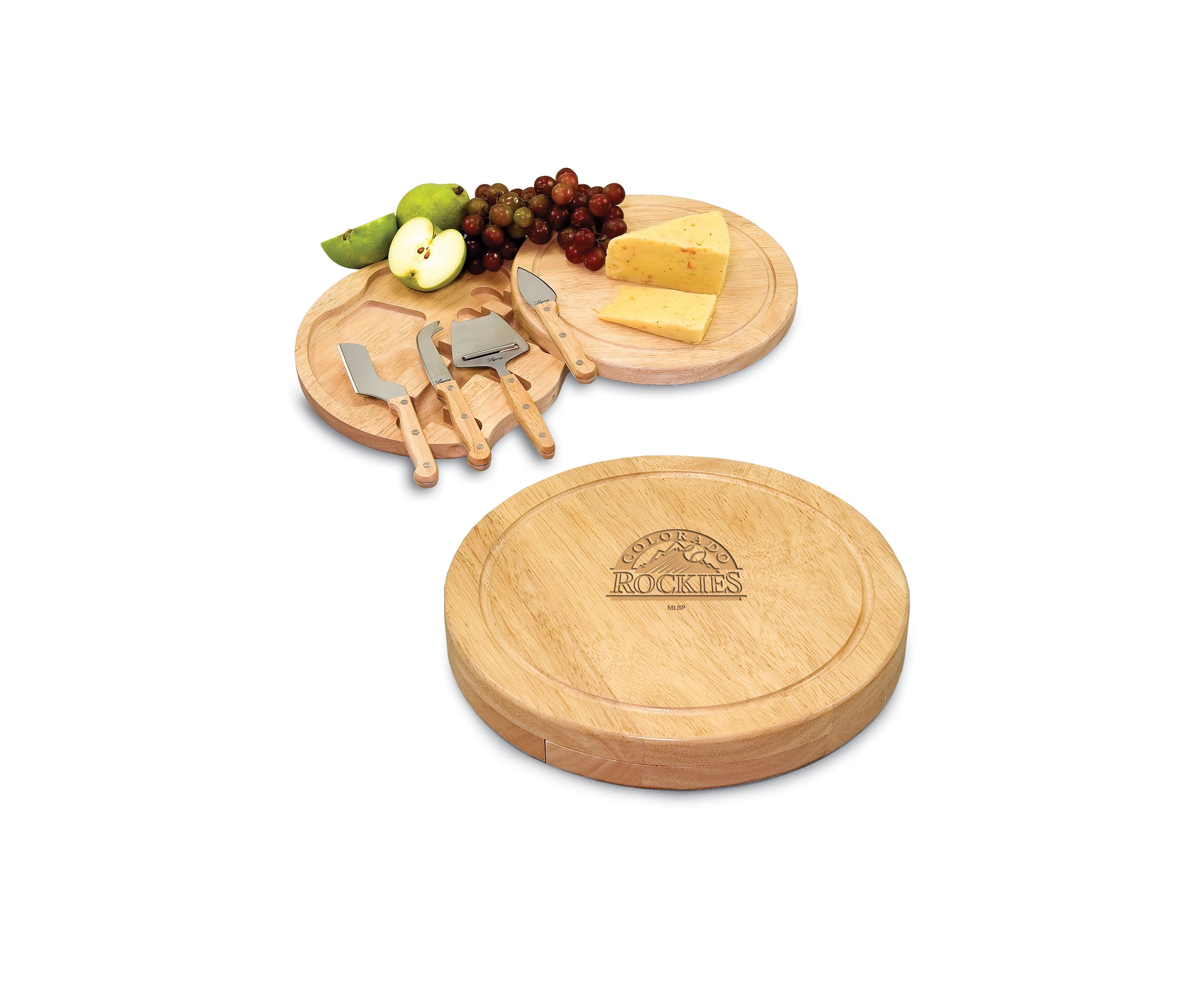 Colorado Rockies Circo Cheese Board and Tools Set