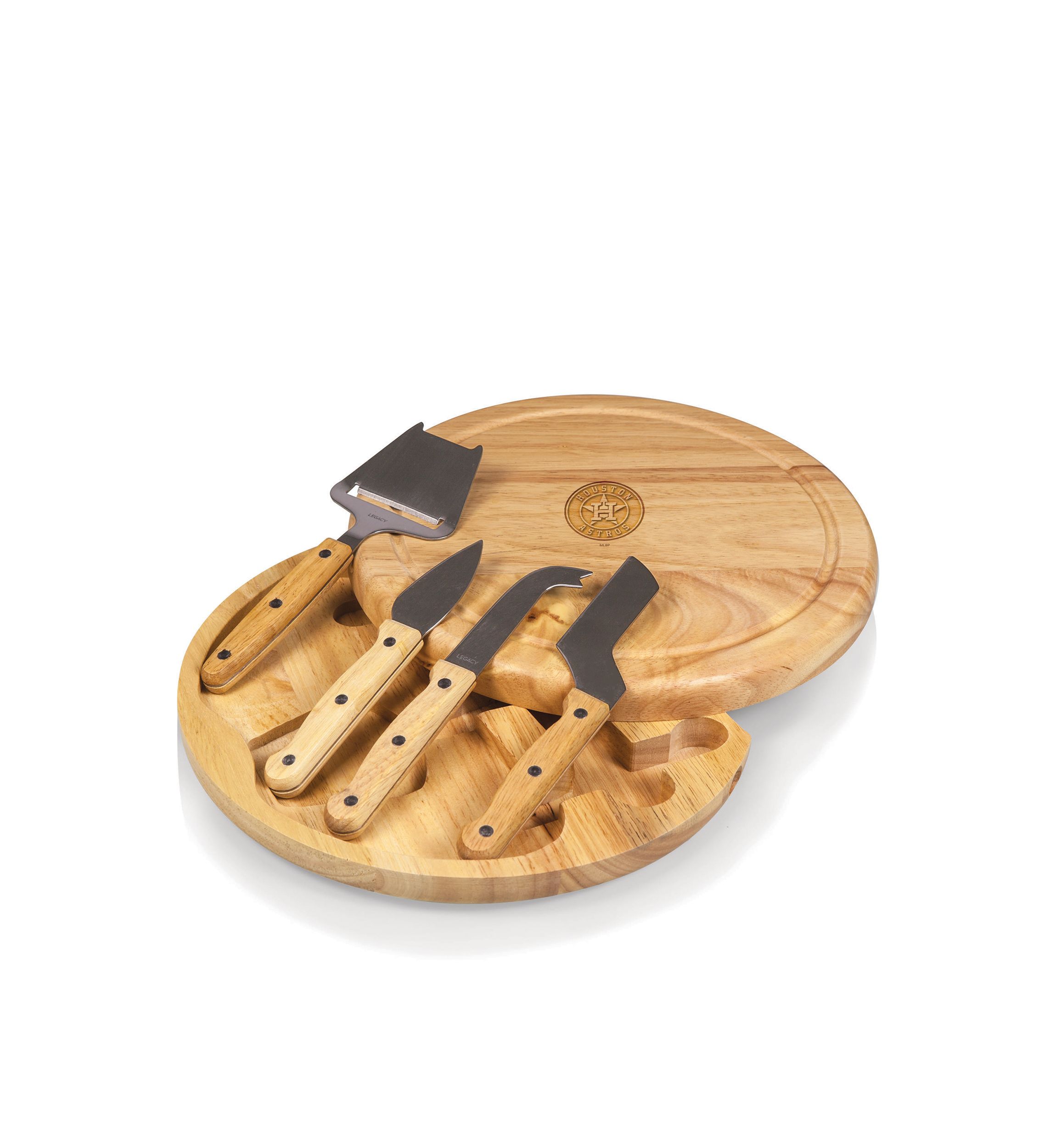 Houston Astros Circo Cheese Board and Tools Set